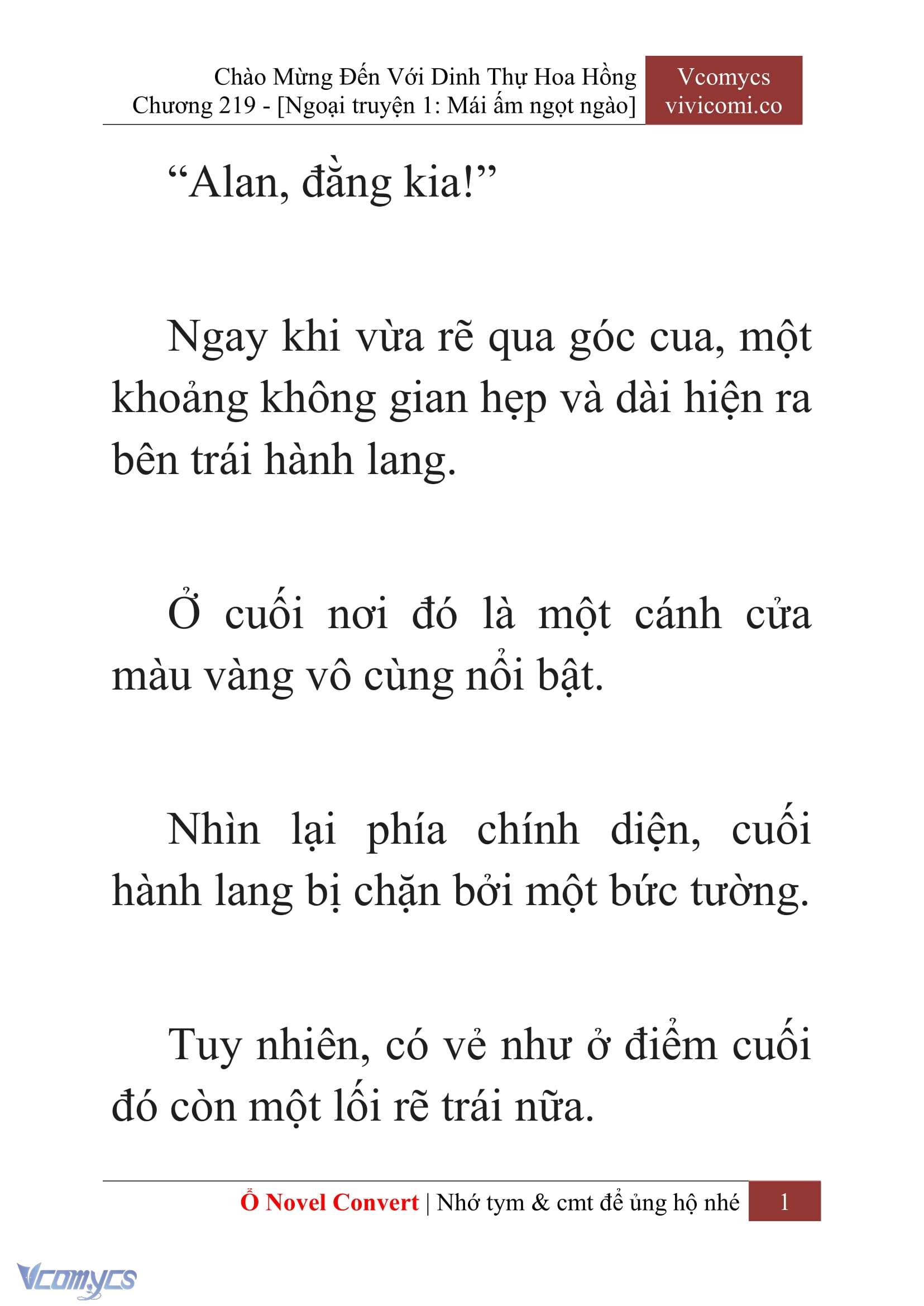 [Novel] Chào Mừng Đến Với Dinh Thự Hoa Hồng Chap 219 - Trang 2