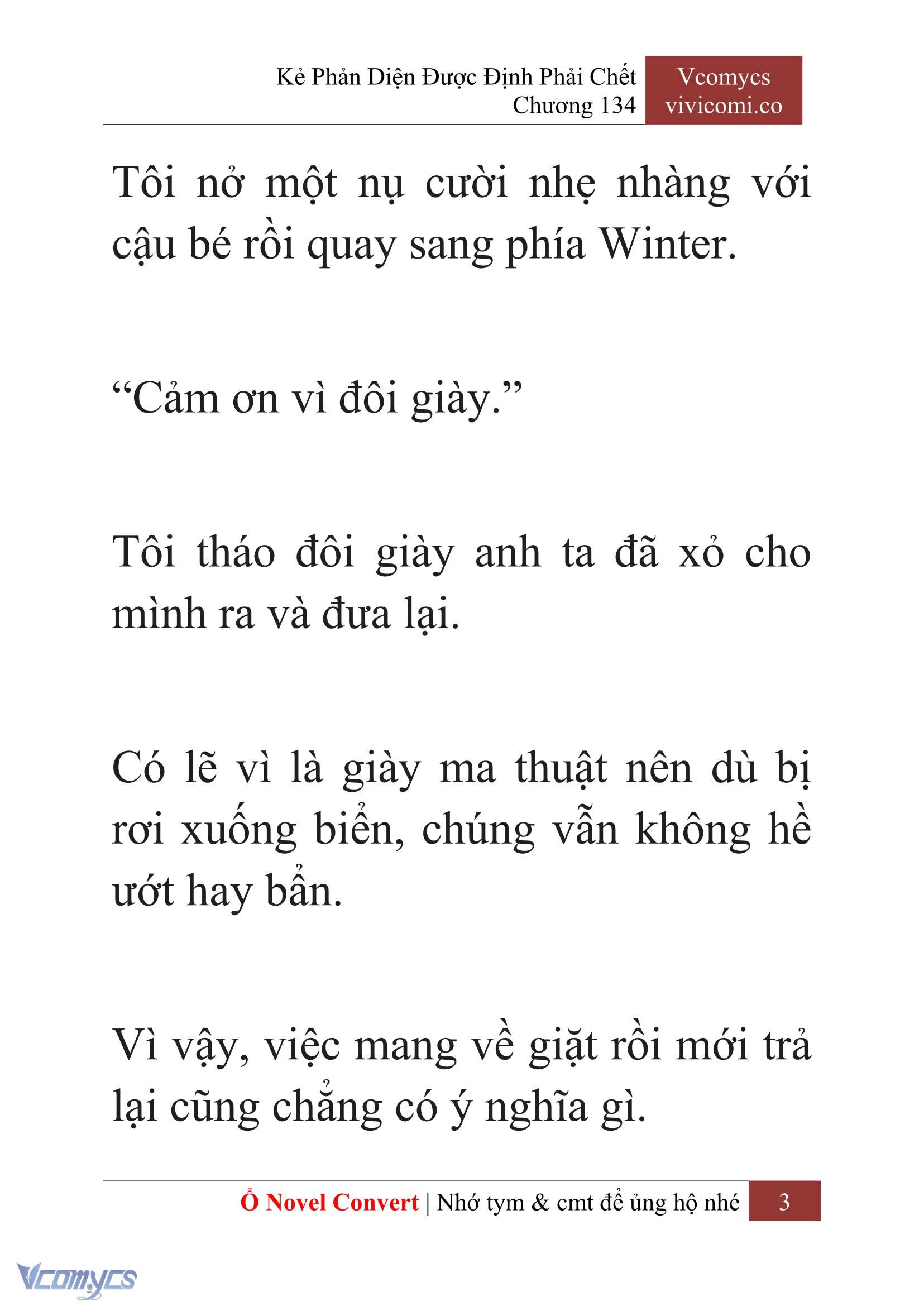 [Novel] Kẻ Phản Diện Được Định Phải Chết Chap 134 - Trang 2