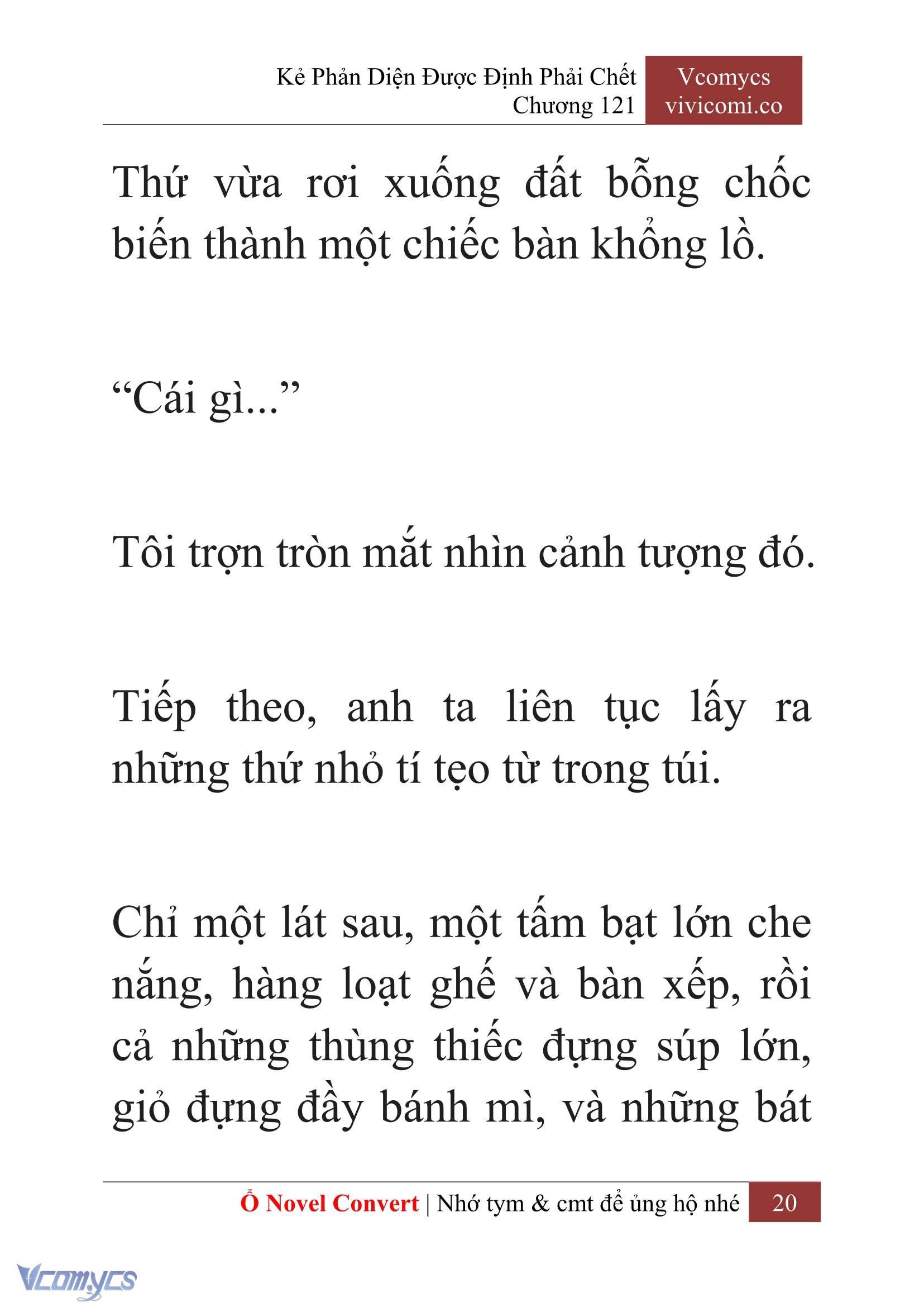 [Novel] Kẻ Phản Diện Được Định Phải Chết Chap 121 - Next Chap 122