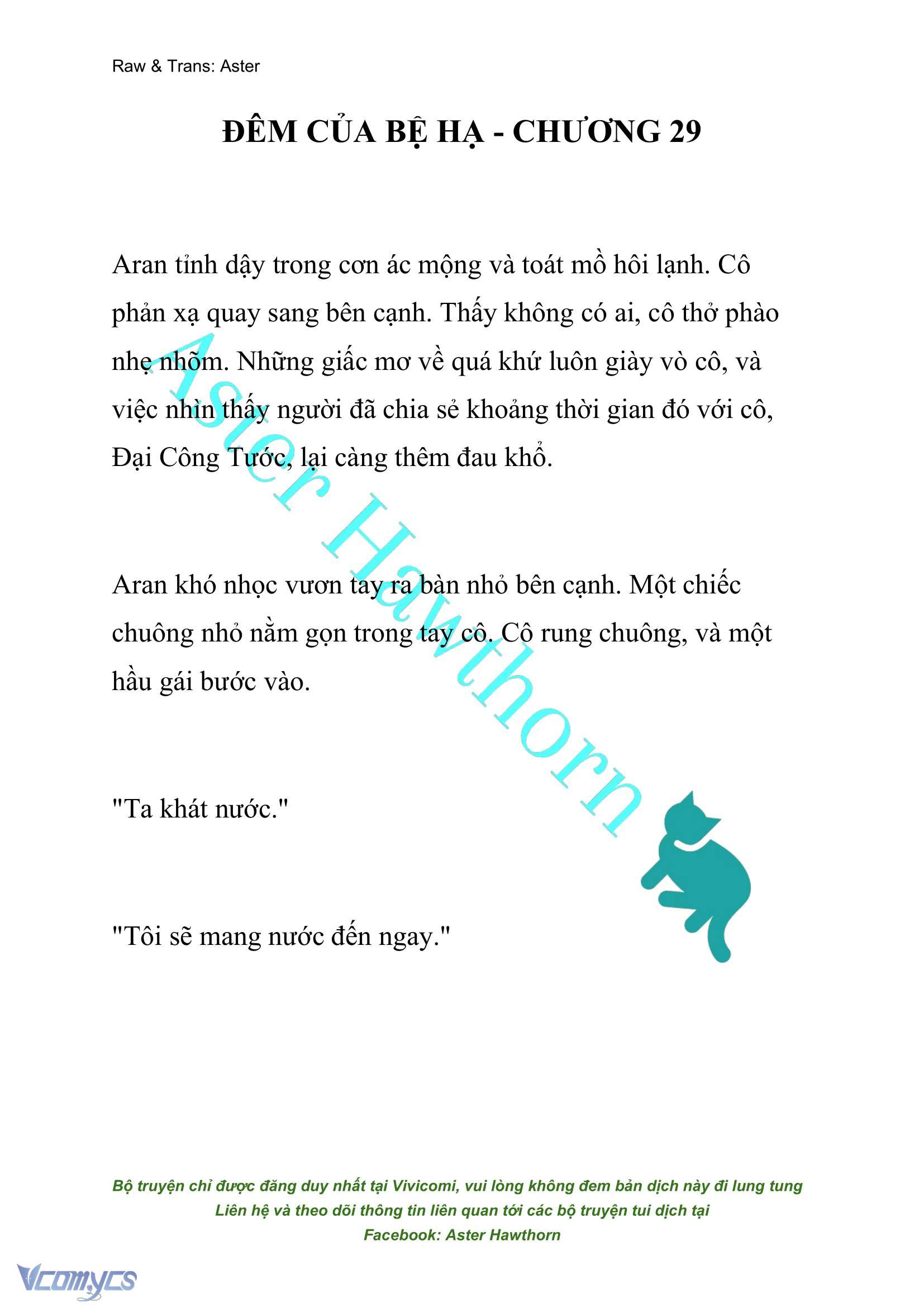 [NOVEL] Đêm Của Bệ Hạ Chap 29 - Trang 2