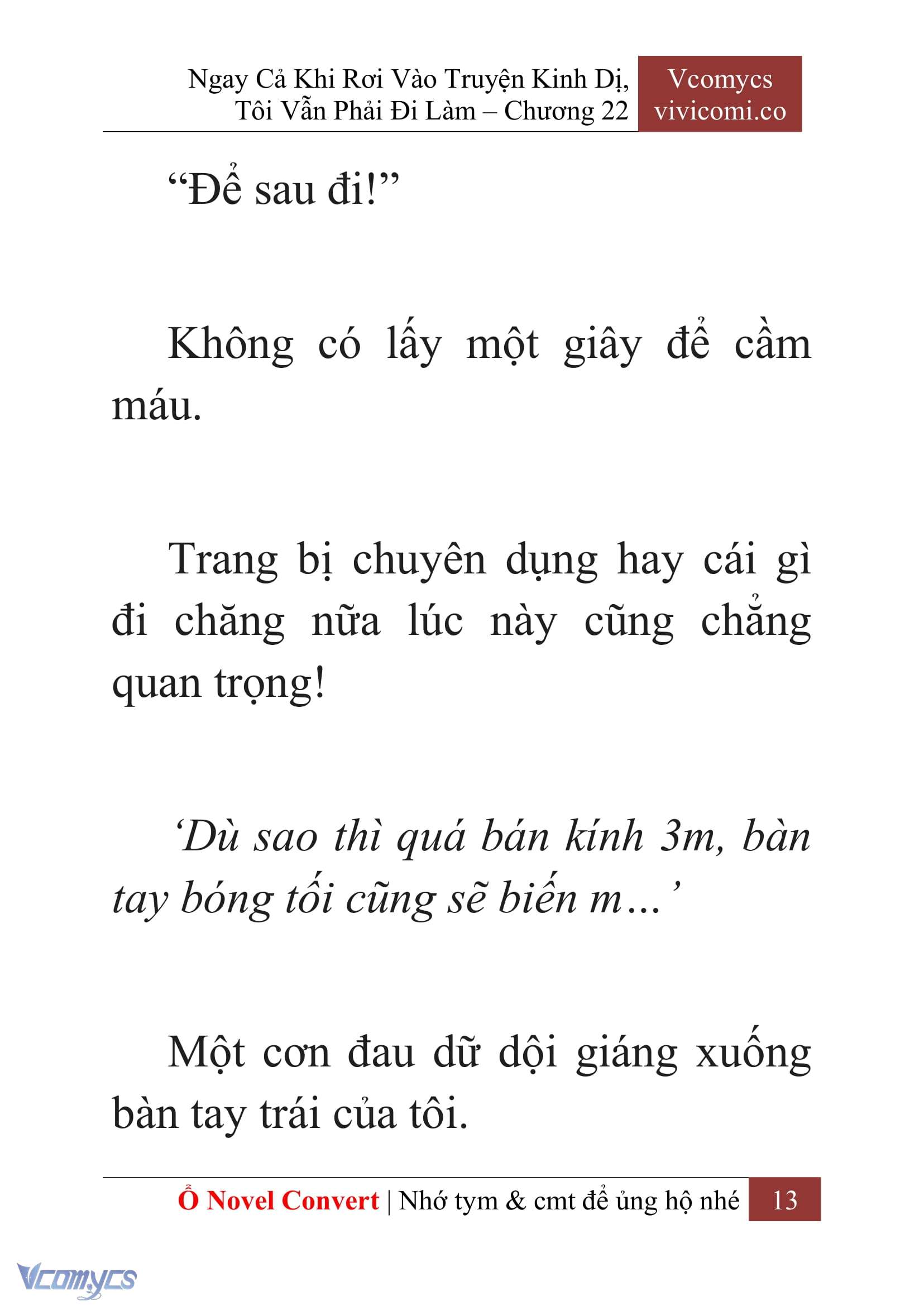 [Novel] Ngay Cả Khi Rơi Vào Truyện Kinh Dị, Tôi Vẫn Phải Đi Làm Chap 22 - Trang 2