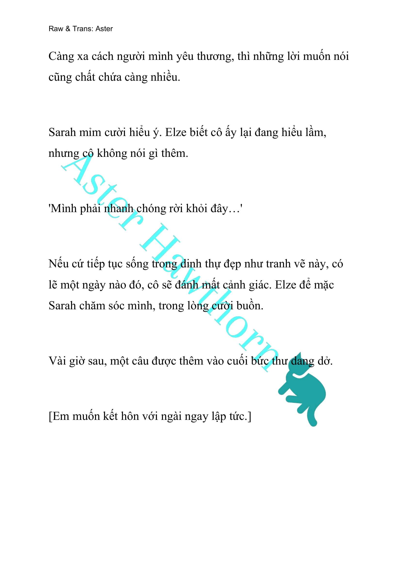 [NOVEL] Anh Hùng Khao Khát Sự Sa Ngã Của Thánh Nữ Chap 34 - Trang 2