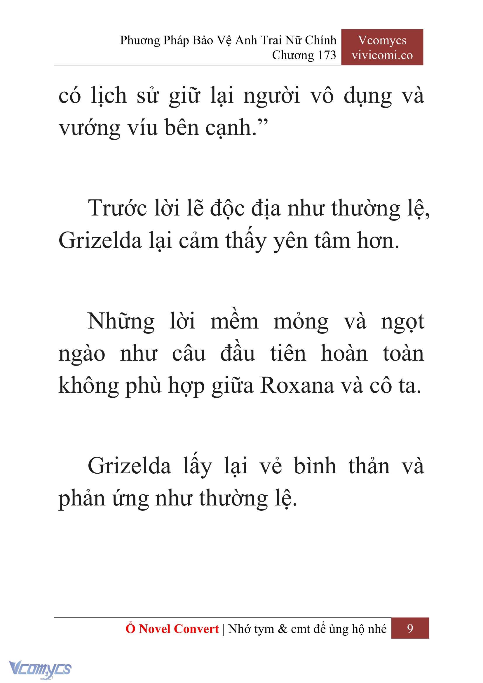 [Novel] Phương Pháp Bảo Vệ Anh Trai Nữ Chính Chap 173 - Trang 2