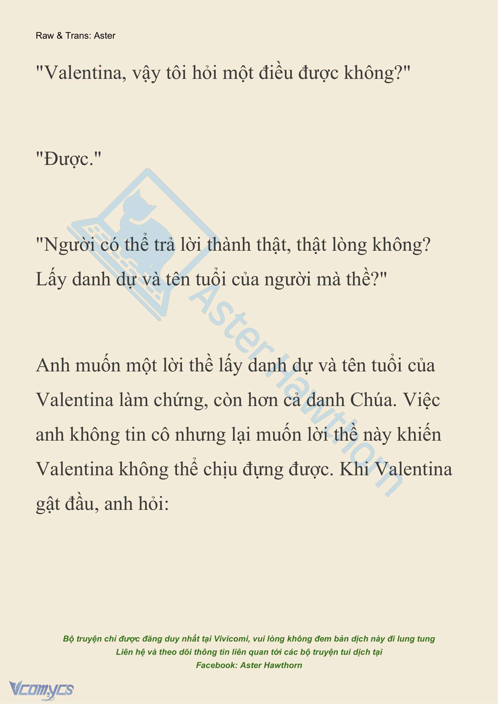 [NOVEL] Thiên Đường Của Valentina Chap 156 - Trang 2