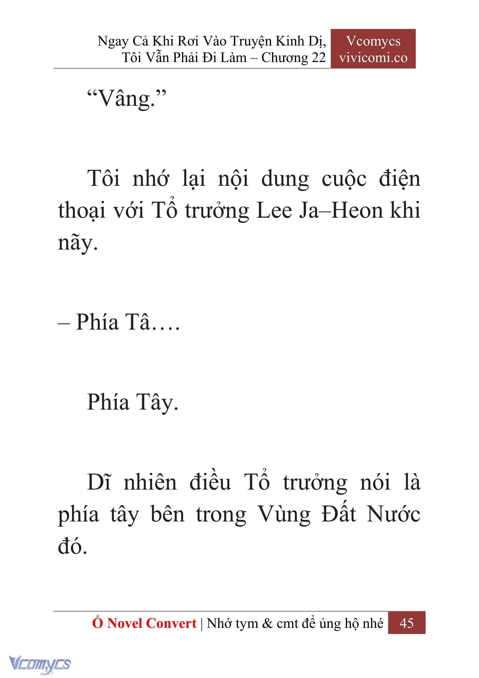 [Novel] Ngay Cả Khi Rơi Vào Truyện Kinh Dị, Tôi Vẫn Phải Đi Làm Chap 22 - Trang 2