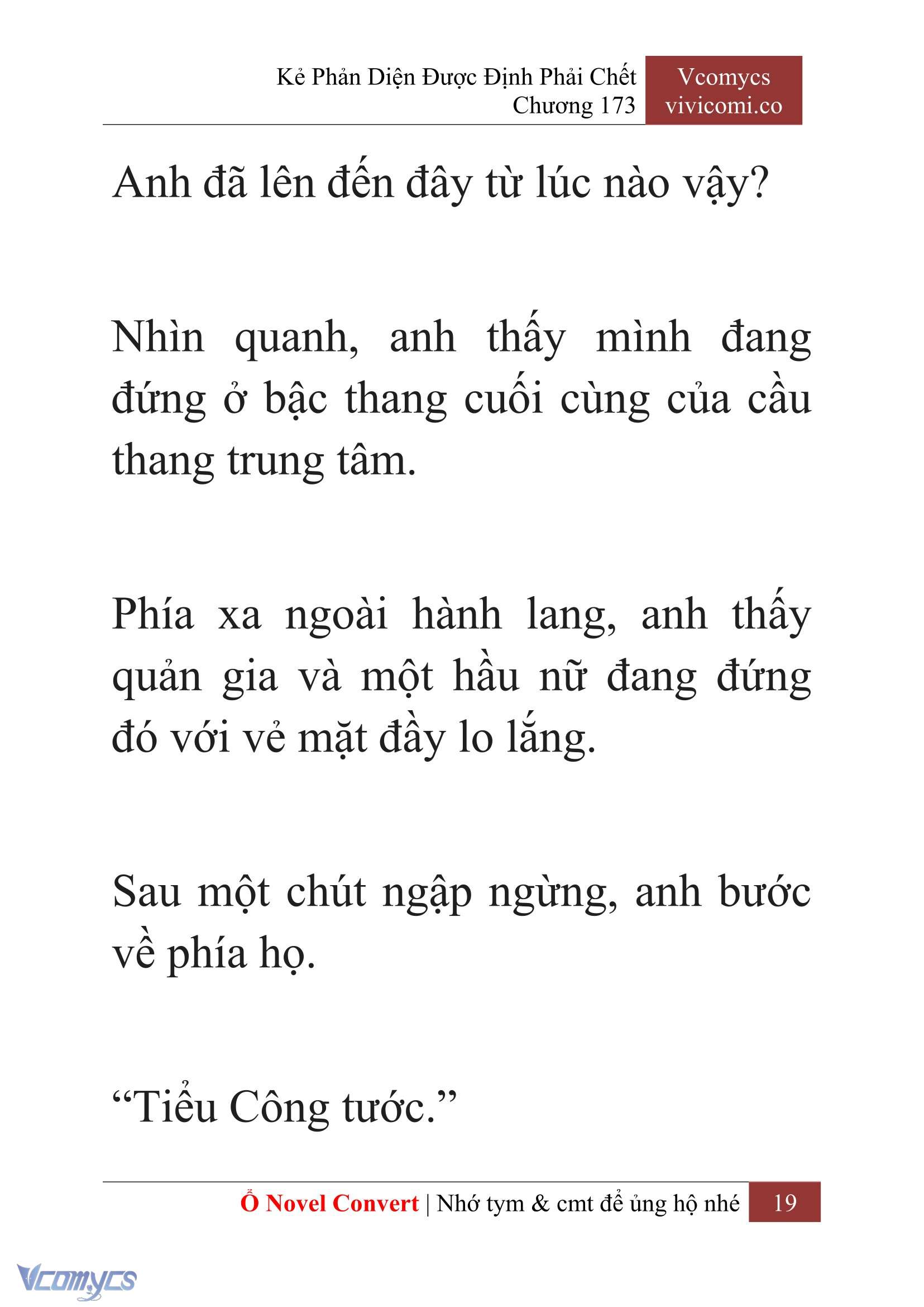 [Novel] Kẻ Phản Diện Được Định Phải Chết Chap 173 - Trang 2