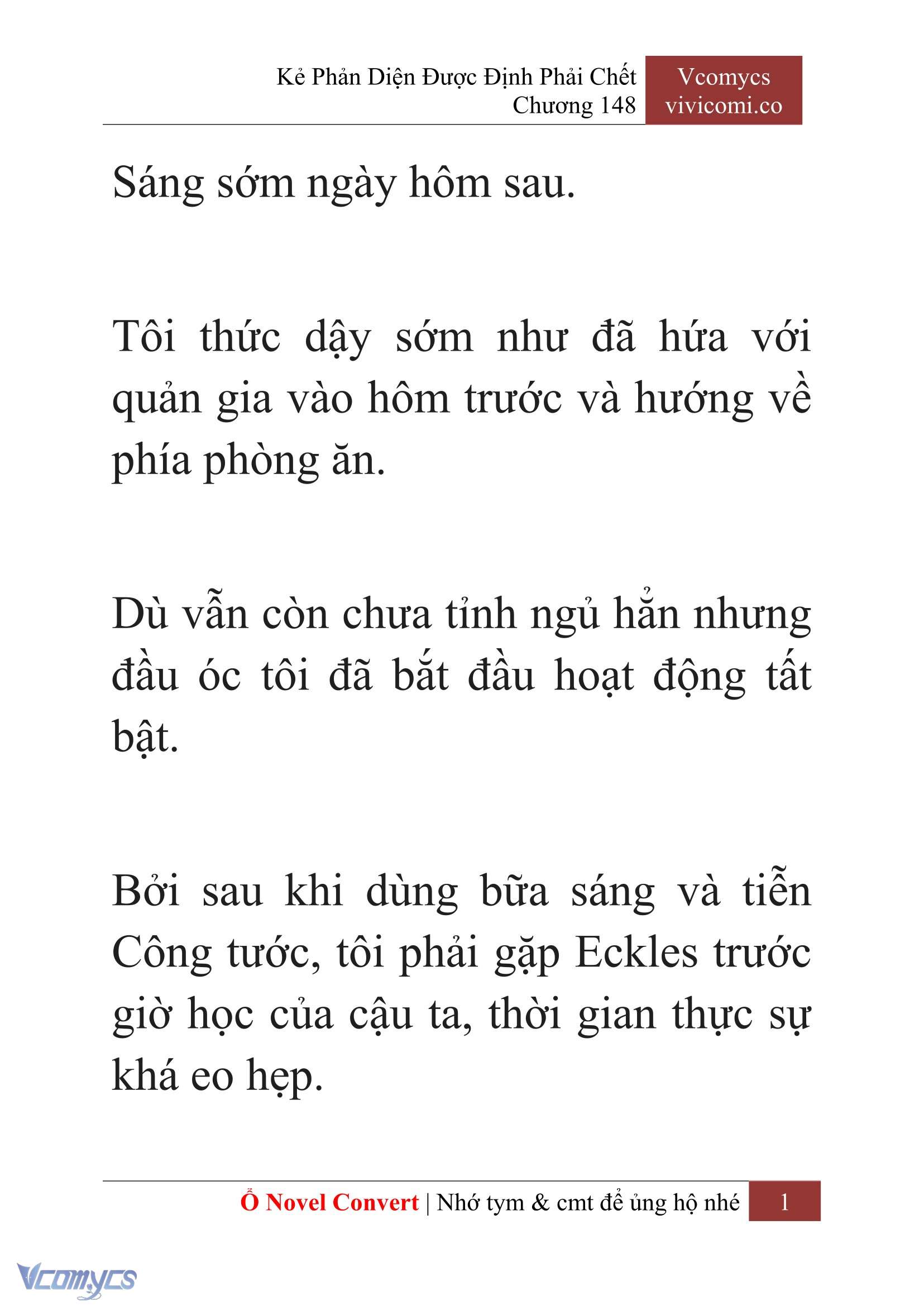 [Novel] Kẻ Phản Diện Được Định Phải Chết Chap 148 - Trang 2
