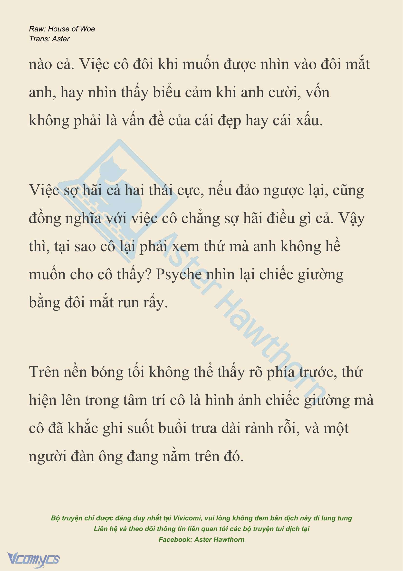 [NOVEL] Dành Cho Các Nữ Thần: Dành cho Psyche Chap 34 - Trang 2