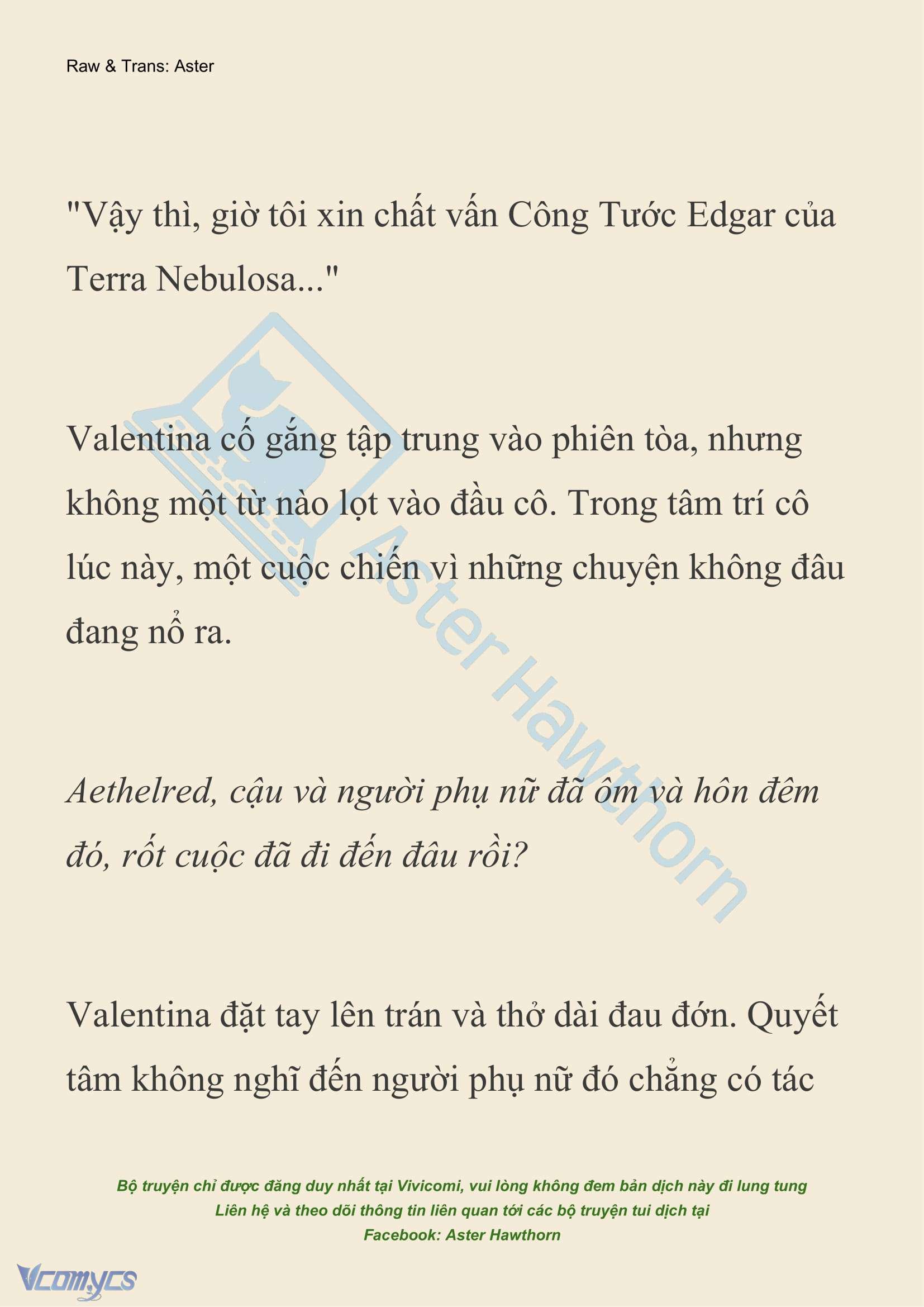 [NOVEL] Thiên Đường Của Valentina Chap 198 - Trang 2