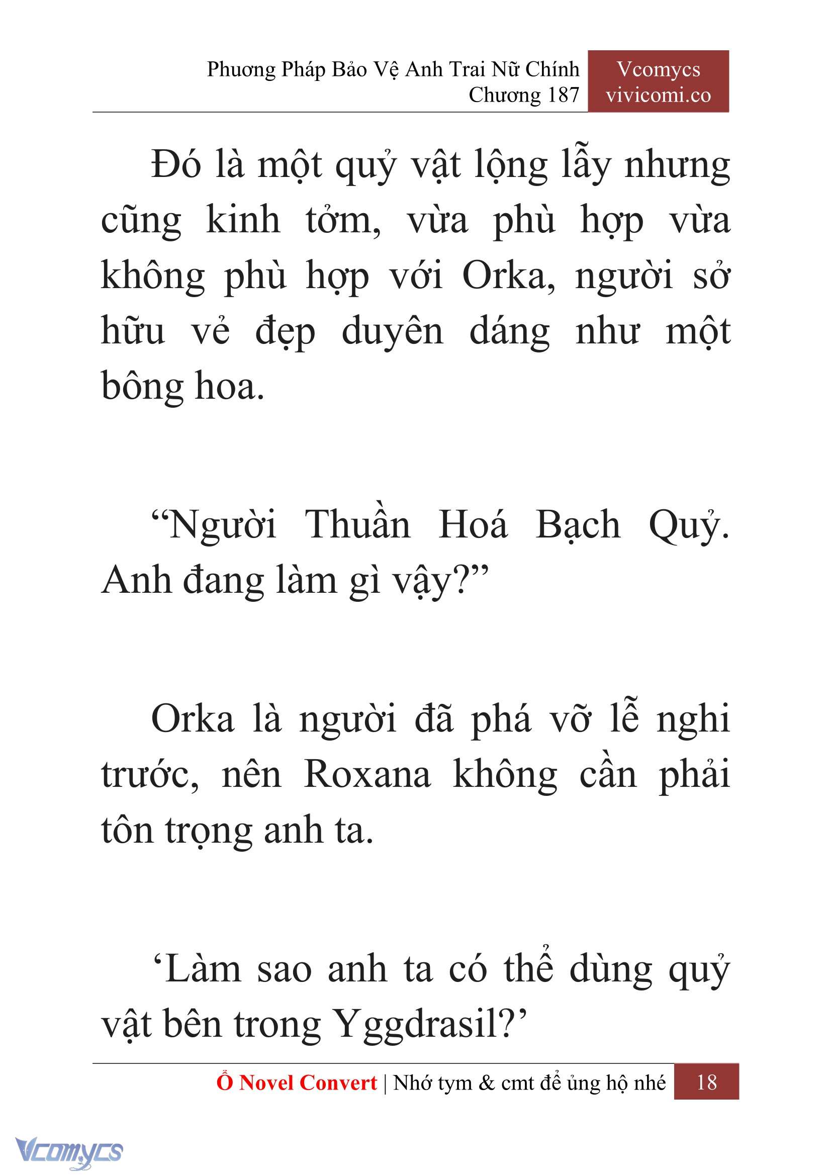 [Novel] Phương Pháp Bảo Vệ Anh Trai Nữ Chính Chap 187 - Trang 2