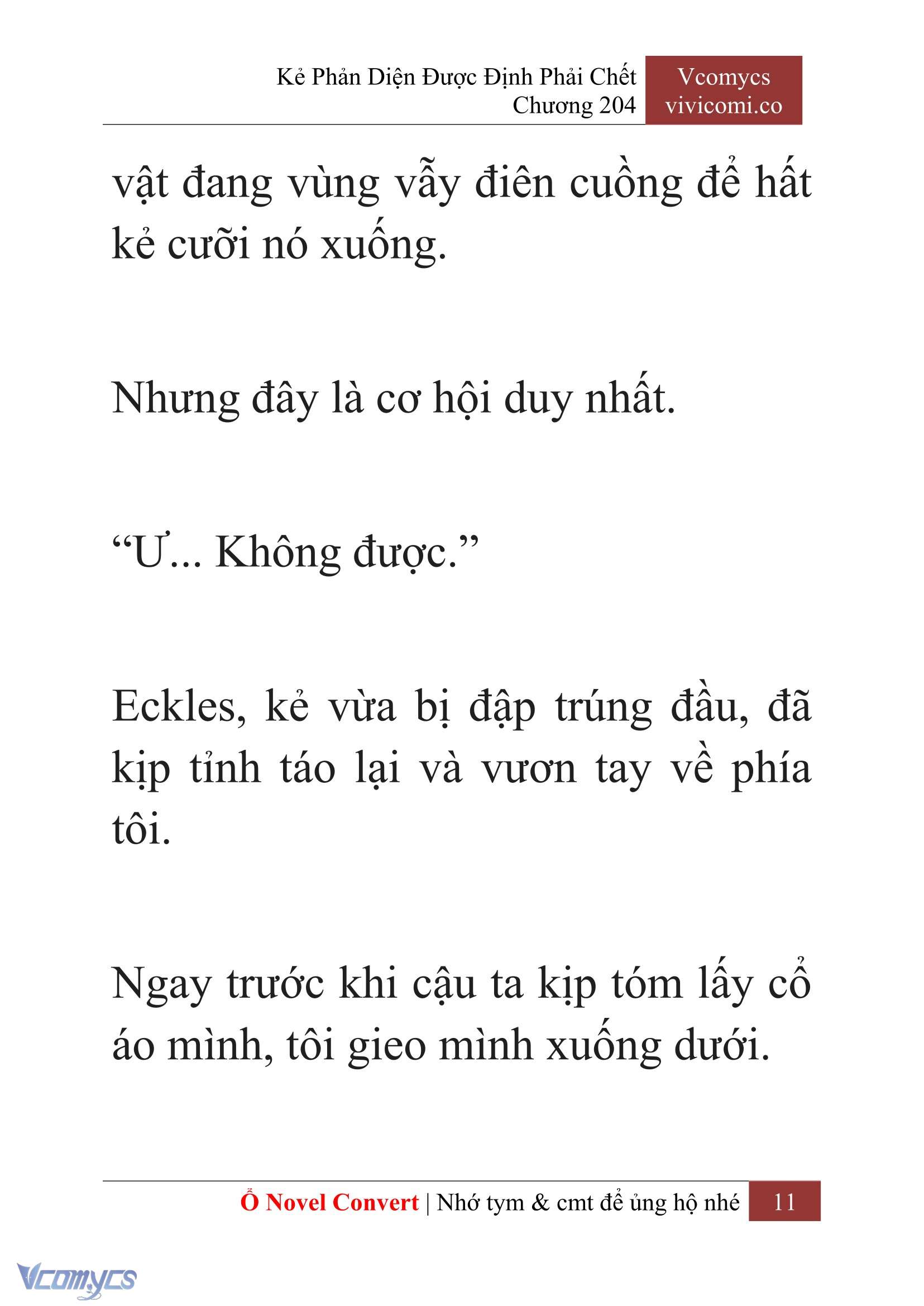 [Novel] Kẻ Phản Diện Được Định Phải Chết Chap 204 - Next Chap 205