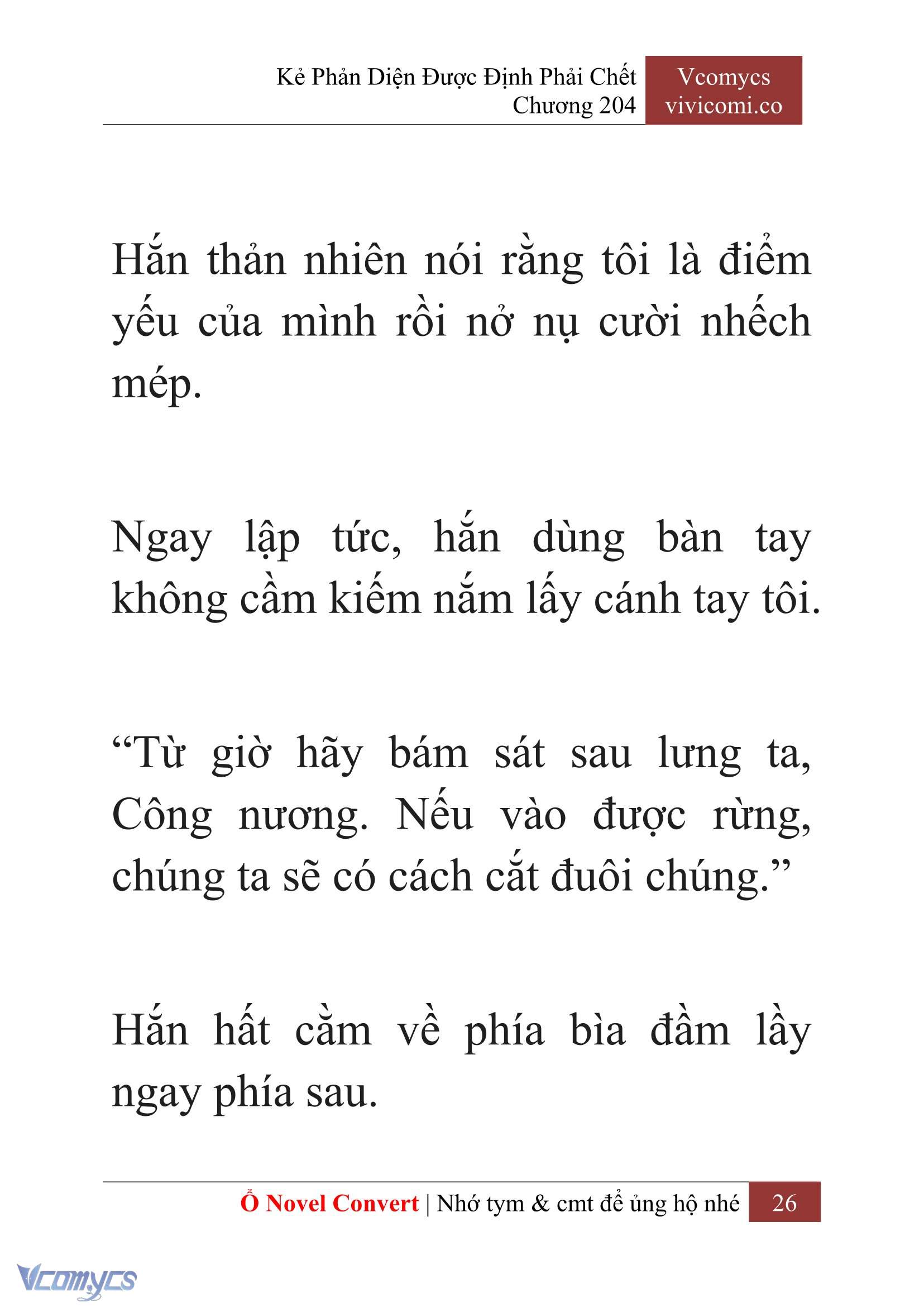 [Novel] Kẻ Phản Diện Được Định Phải Chết Chap 204 - Next Chap 205