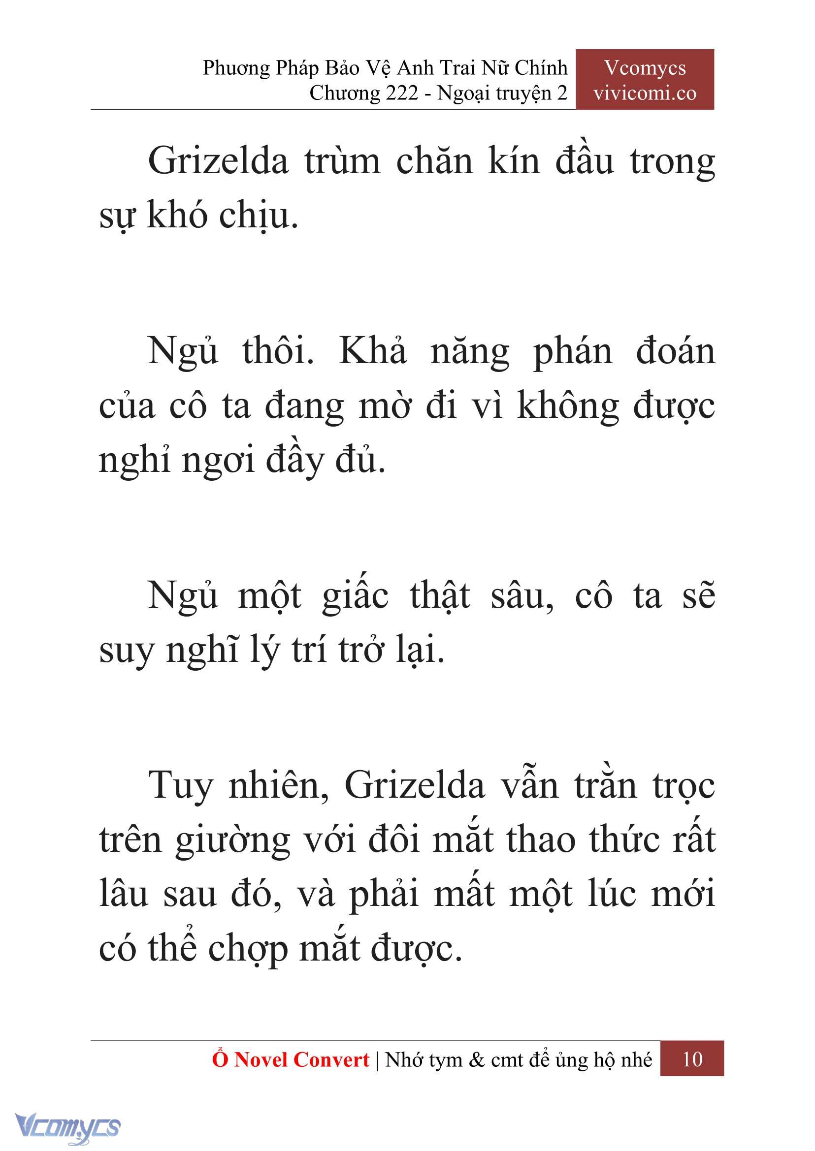 [Novel] Phương Pháp Bảo Vệ Anh Trai Nữ Chính Chap 222 - Trang 2