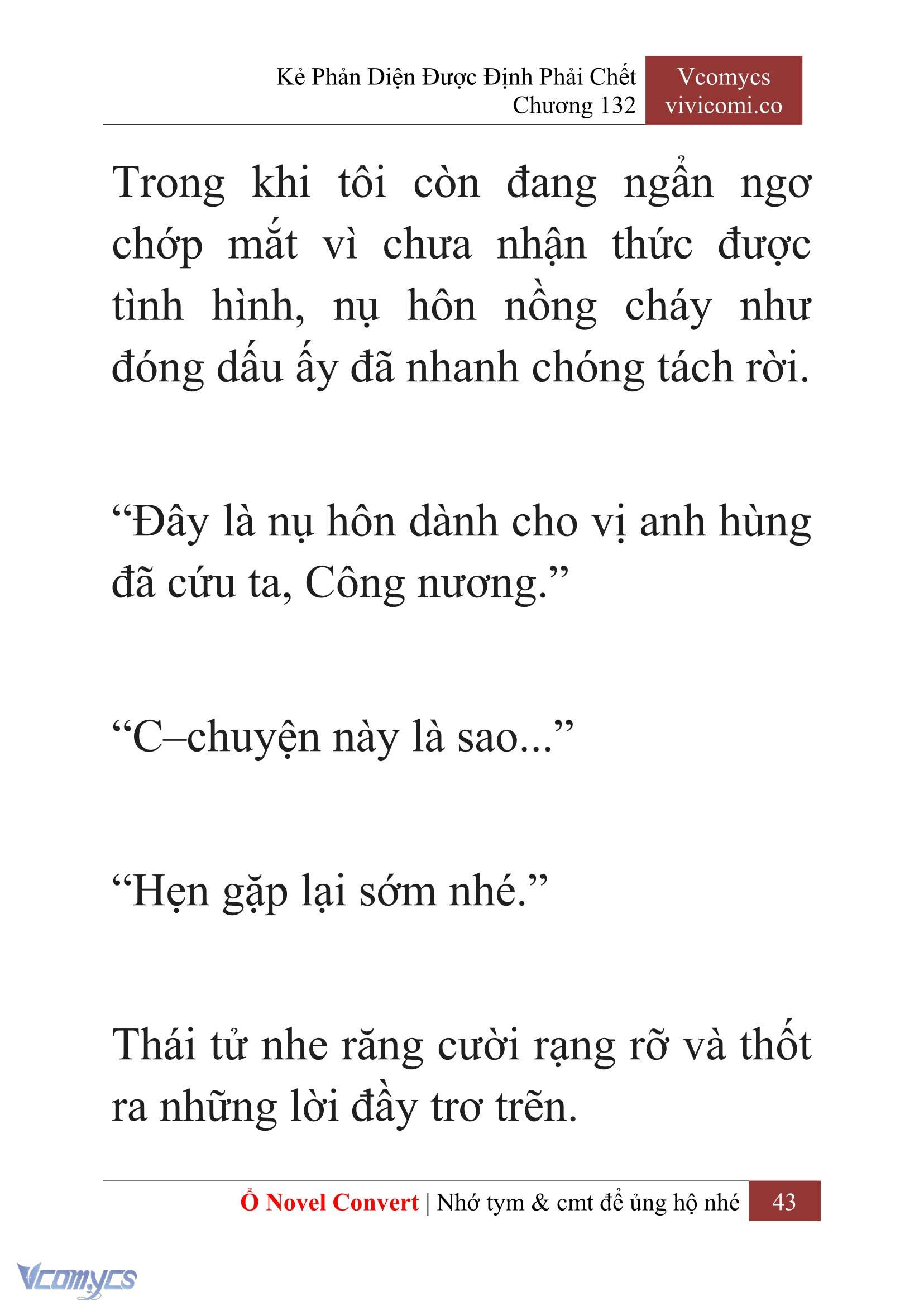 [Novel] Kẻ Phản Diện Được Định Phải Chết Chap 132 - Trang 2