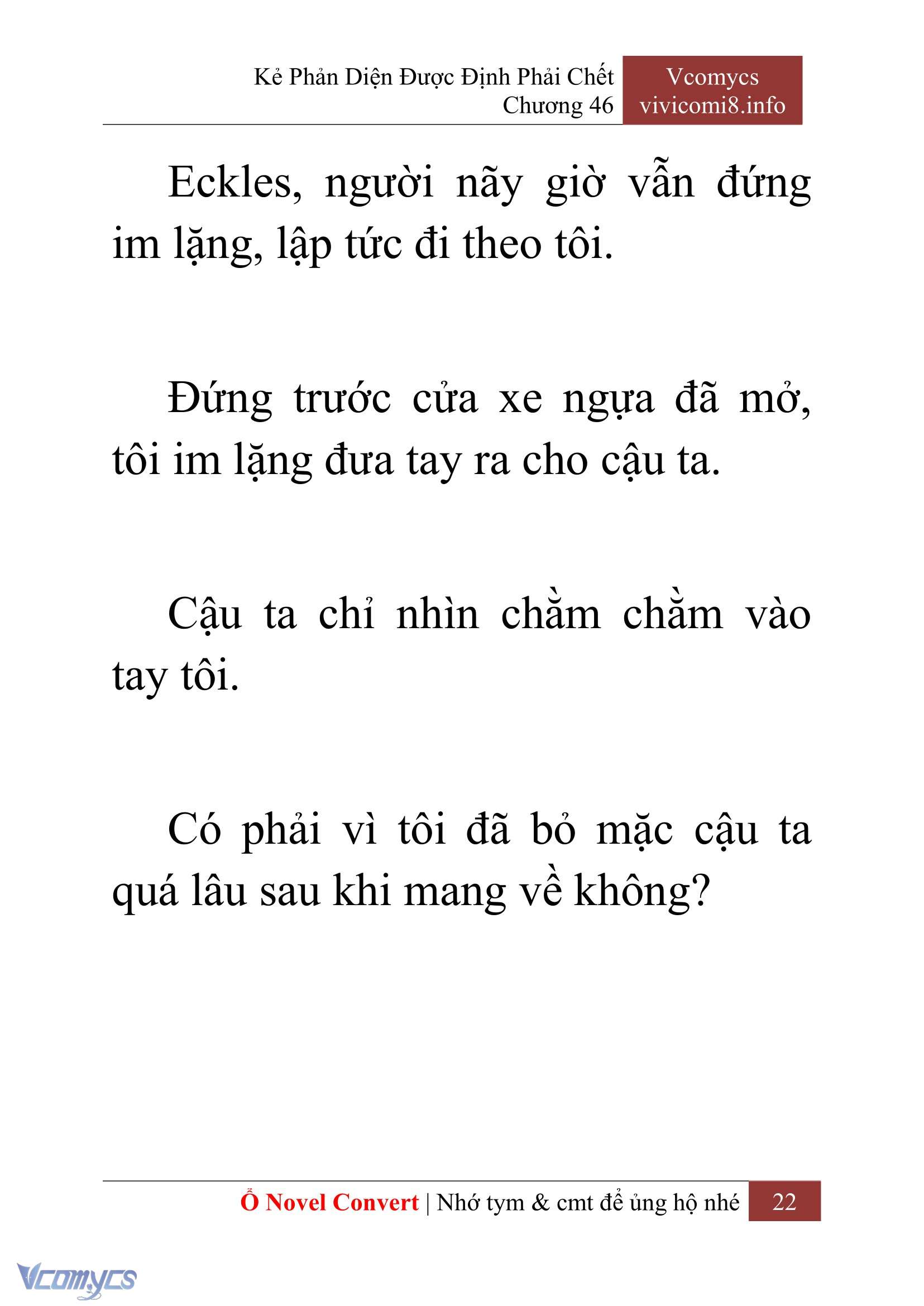 [Novel] Kẻ Phản Diện Được Định Phải Chết Chap 46 - Next Chap 47