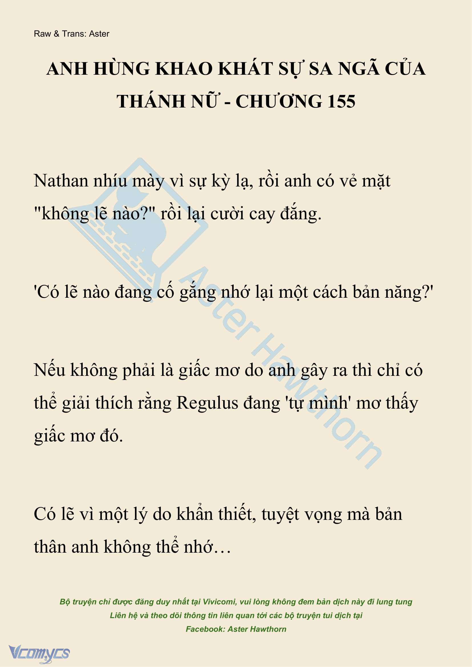 [NOVEL] Anh Hùng Khao Khát Sự Sa Ngã Của Thánh Nữ Chap 155 - Trang 2