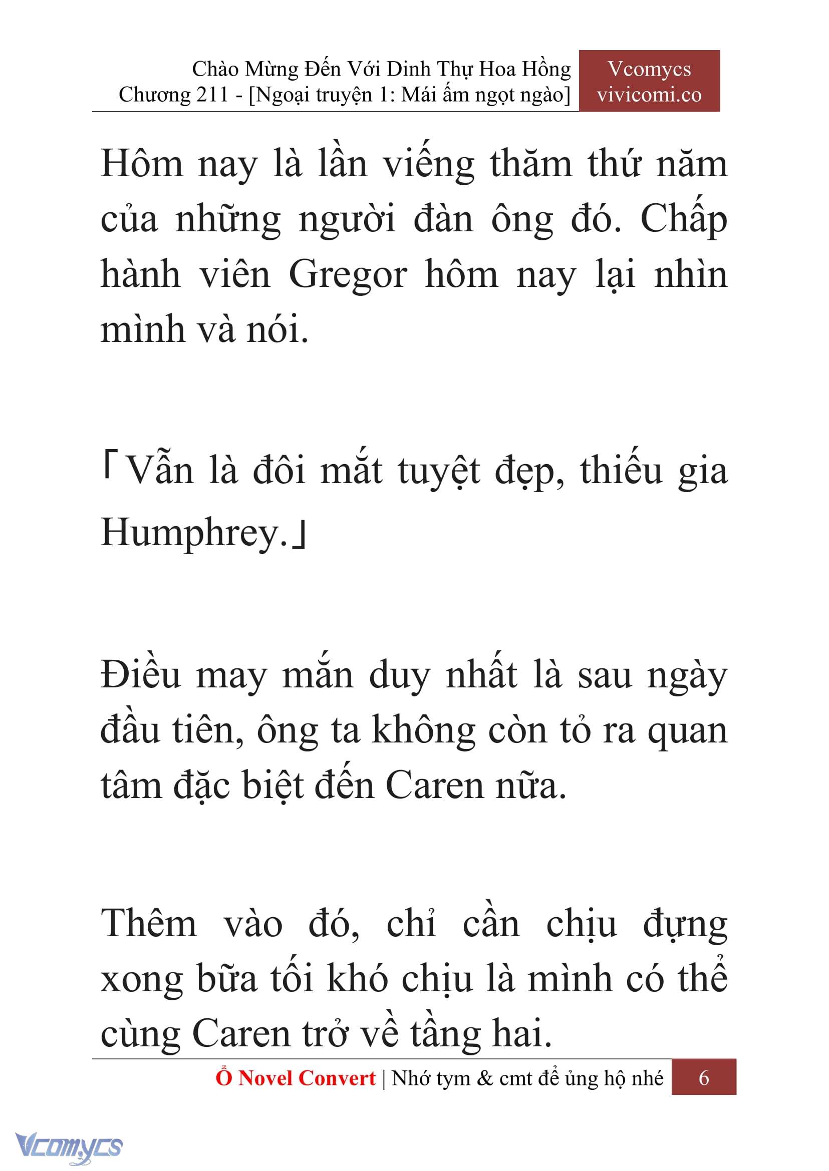 [Novel] Chào Mừng Đến Với Dinh Thự Hoa Hồng Chap 211 - Trang 2