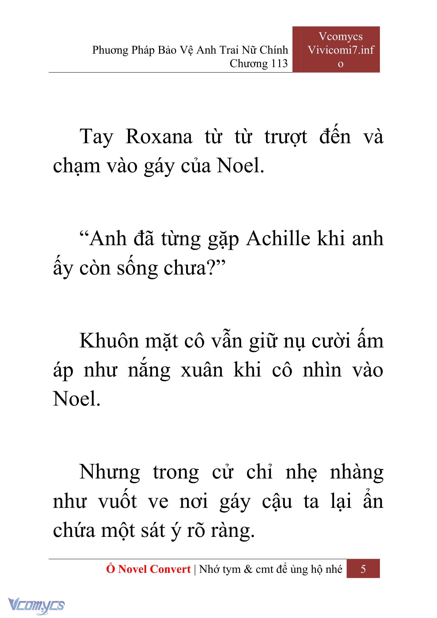 [Novel] Phương Pháp Bảo Vệ Anh Trai Nữ Chính Chap 113 - Next Chap 114