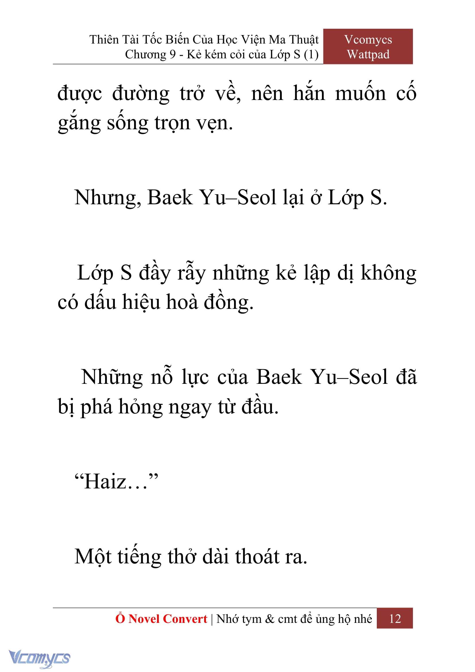 [Novel] Thiên Tài Tốc Biến Của Học Viện Ma Thuật Chap 9 - Trang 2