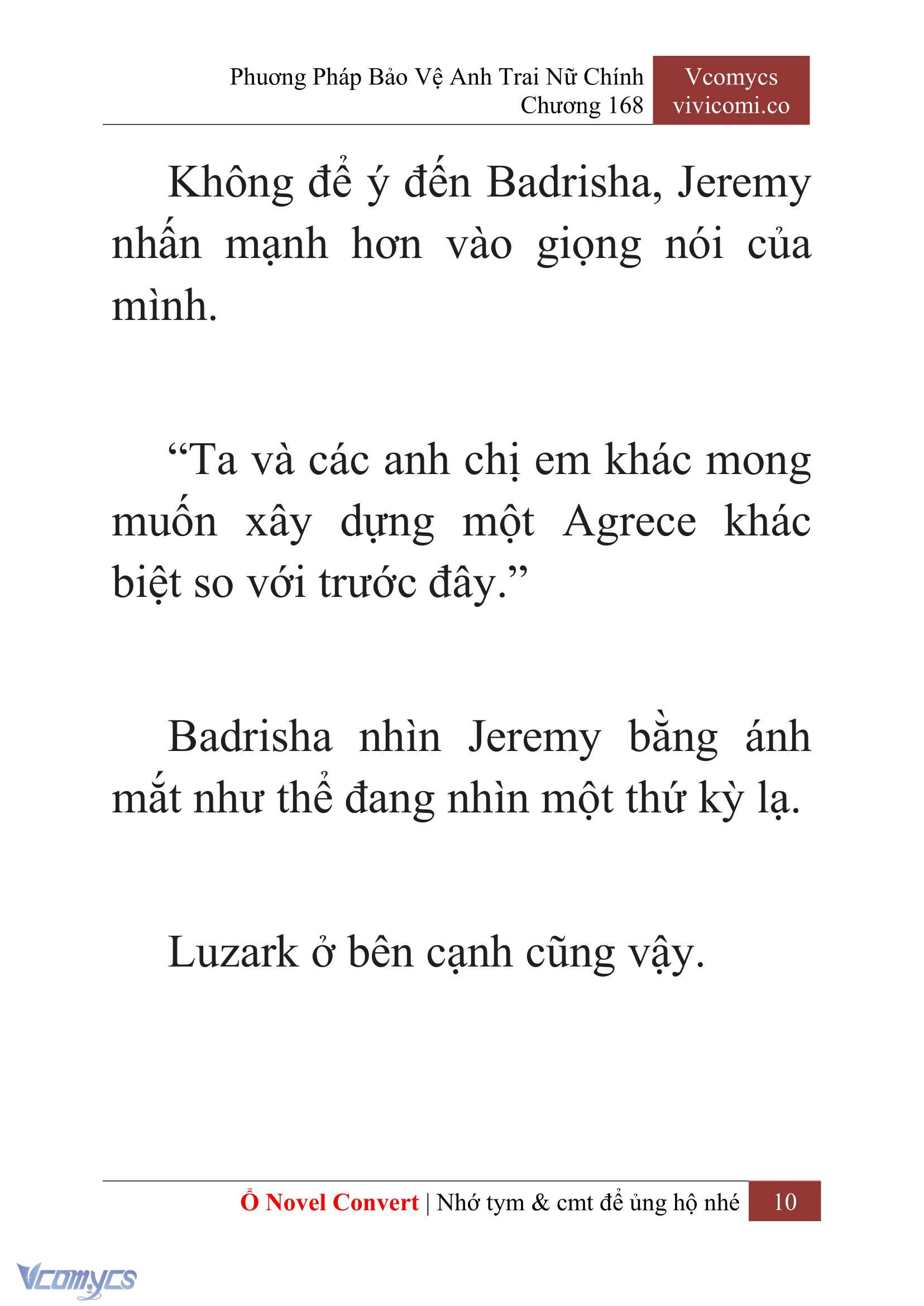 [Novel] Phương Pháp Bảo Vệ Anh Trai Nữ Chính Chap 168 - Trang 2
