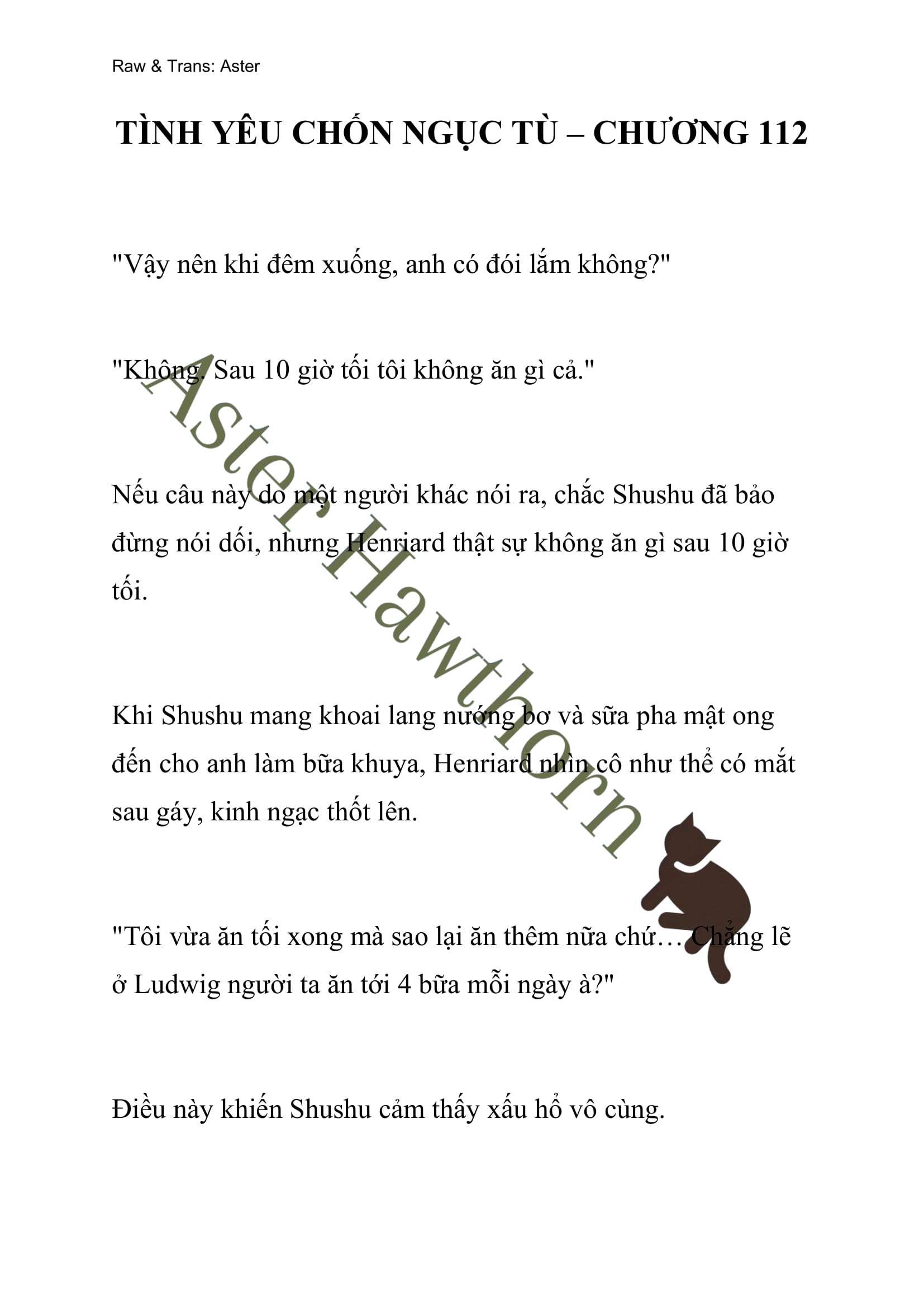 [NOVEL] Tình Yêu Chốn Ngục Tù Chap 112 - Next Chap 113