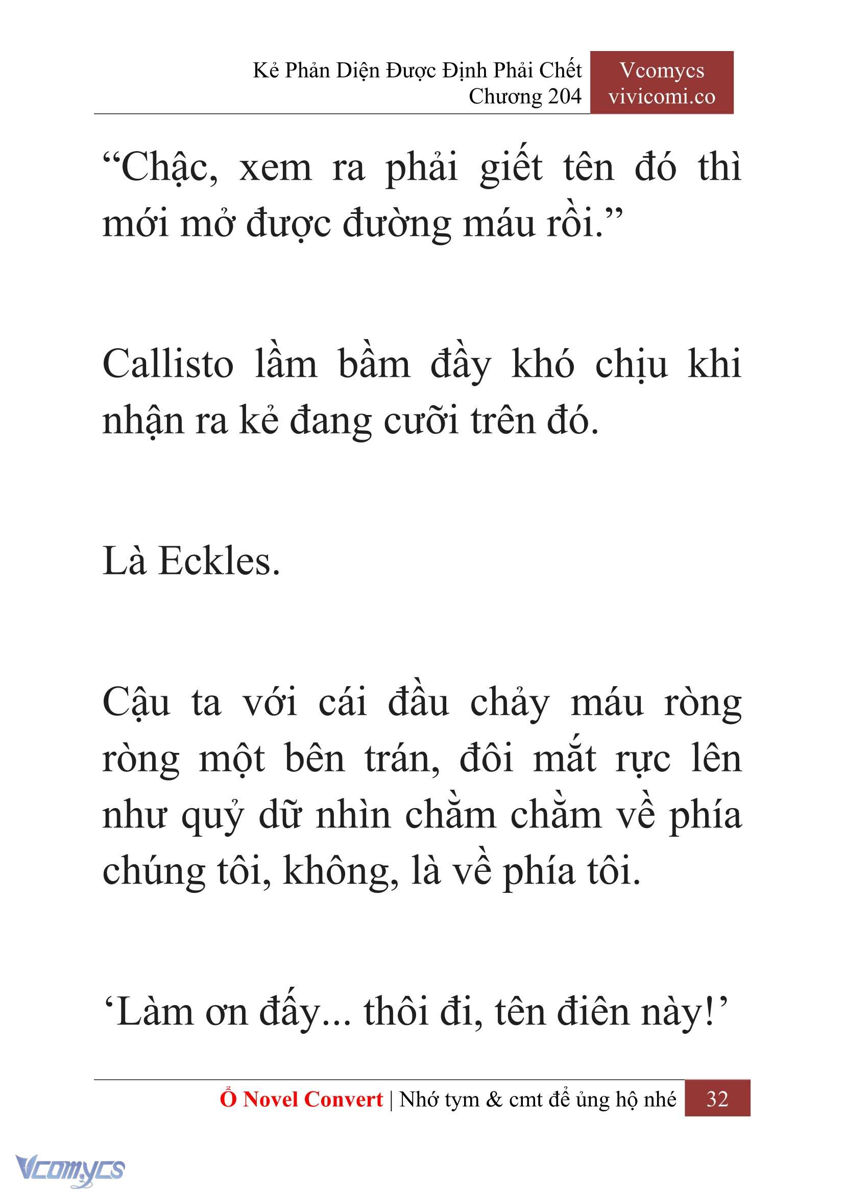 [Novel] Kẻ Phản Diện Được Định Phải Chết Chap 204 - Next Chap 205