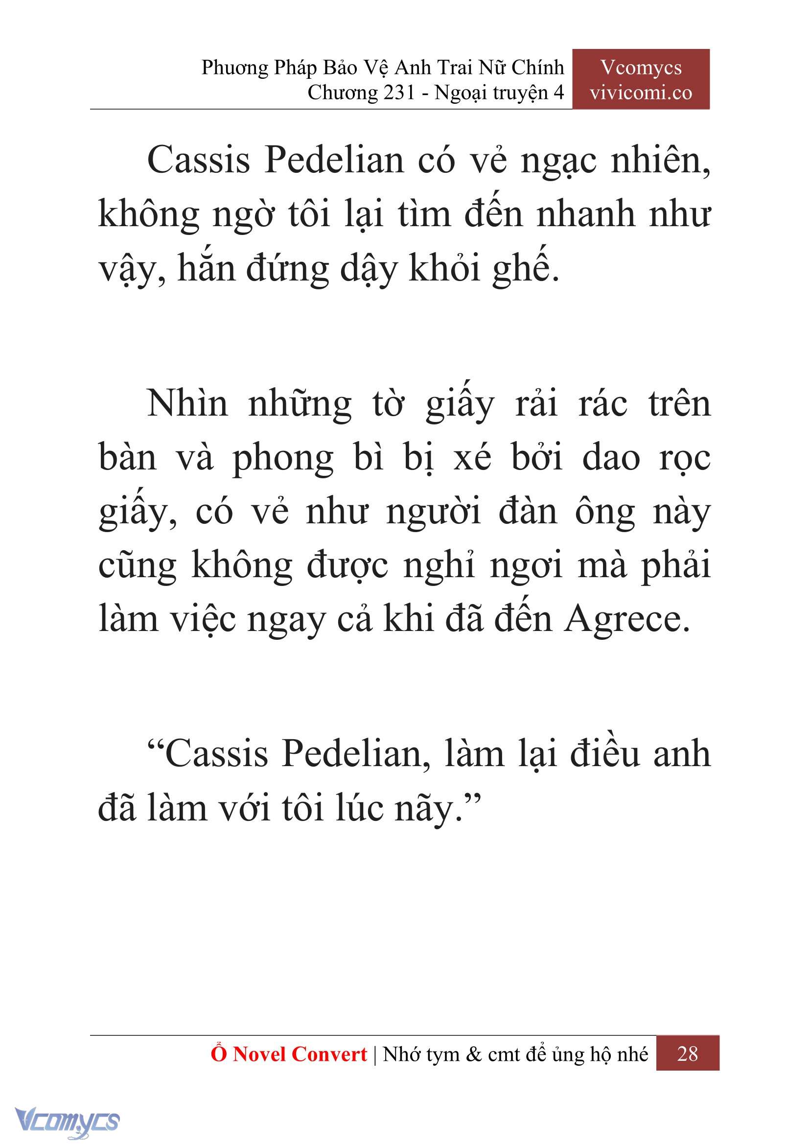 [Novel] Phương Pháp Bảo Vệ Anh Trai Nữ Chính Chap 231 - Trang 2