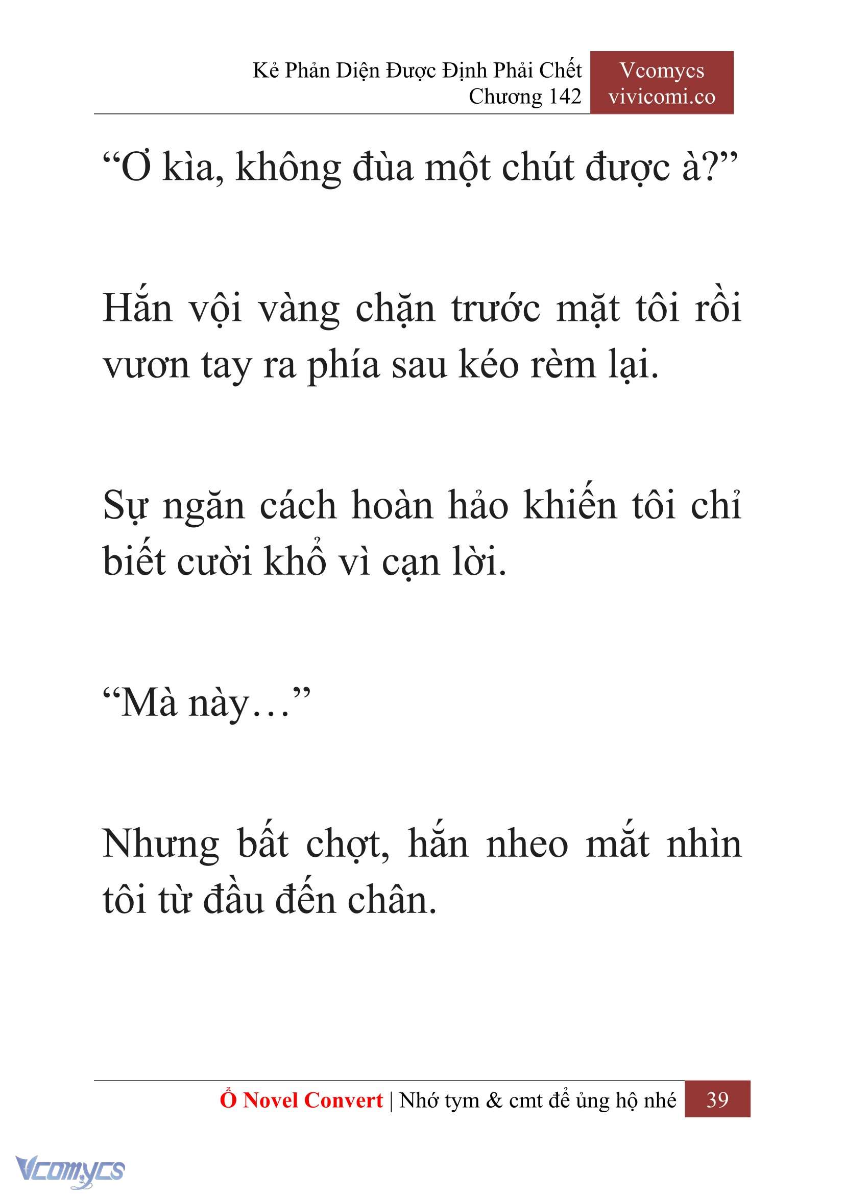 [Novel] Kẻ Phản Diện Được Định Phải Chết Chap 142 - Trang 2