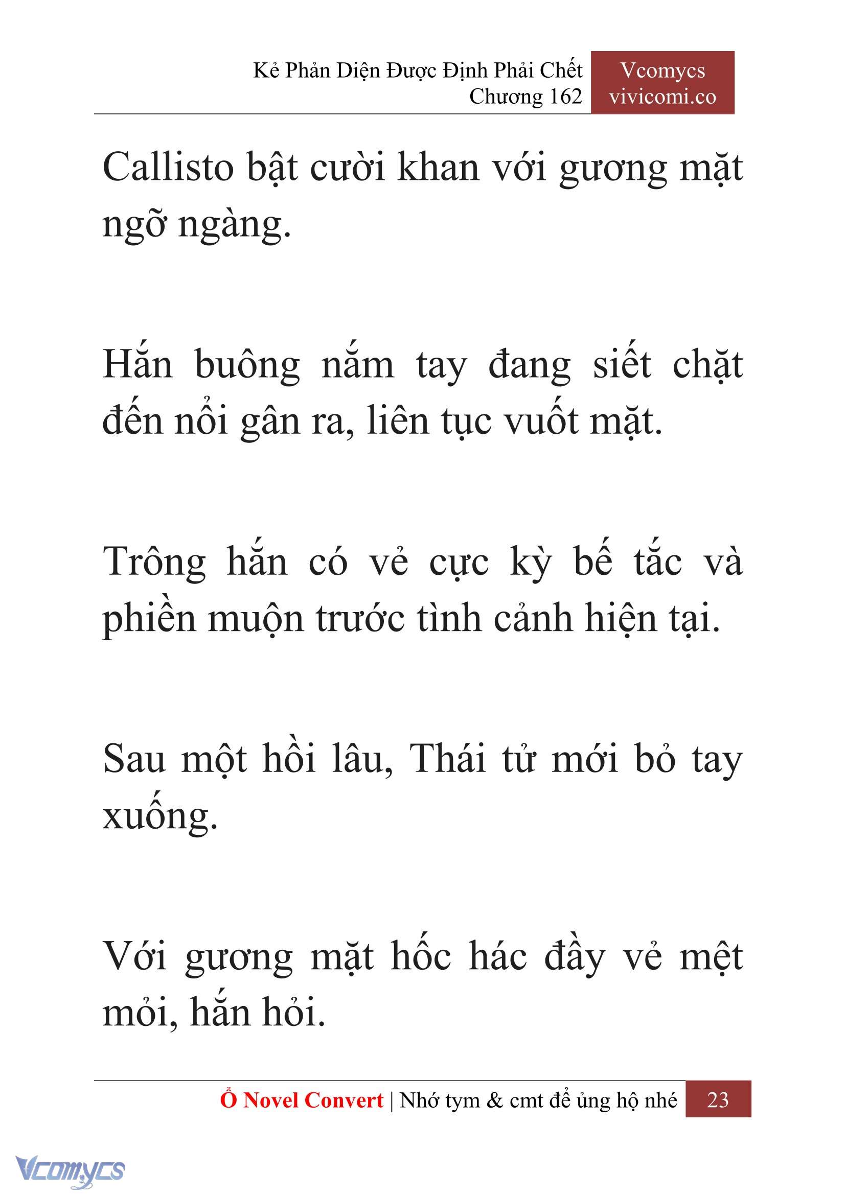 [Novel] Kẻ Phản Diện Được Định Phải Chết Chap 162 - Next Chap 163