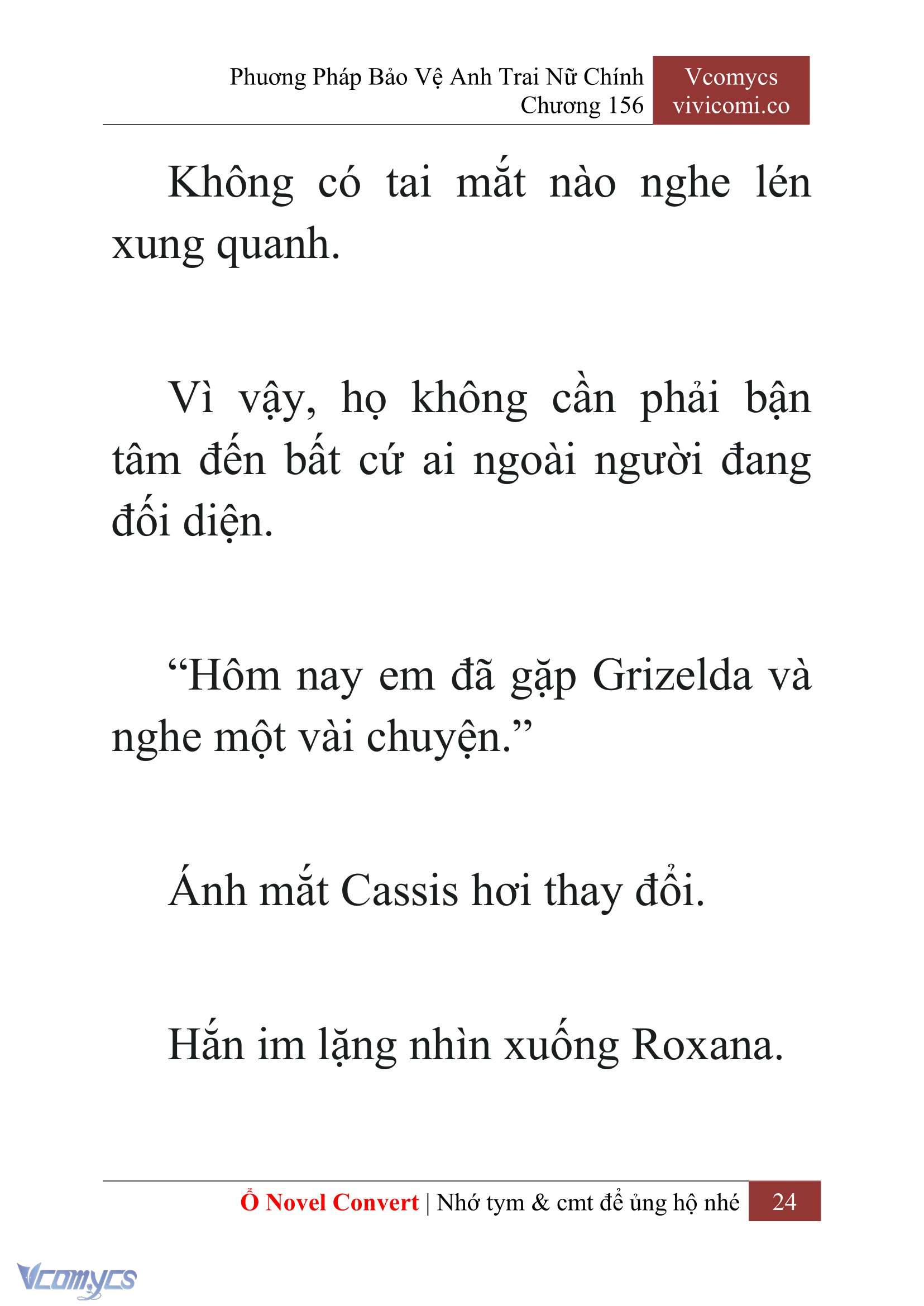[Novel] Phương Pháp Bảo Vệ Anh Trai Nữ Chính Chap 156 - Trang 2
