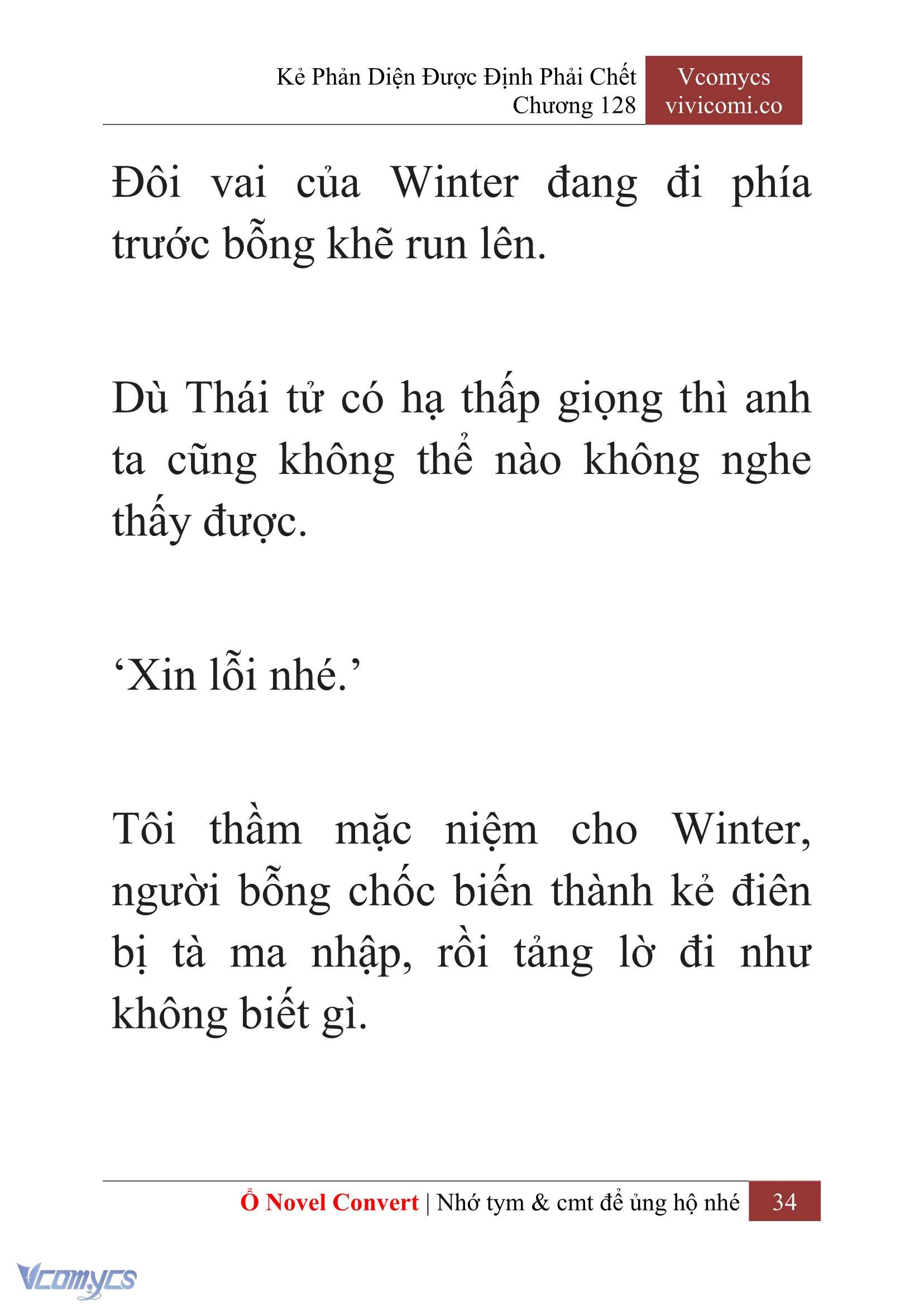 [Novel] Kẻ Phản Diện Được Định Phải Chết Chap 128 - Trang 2