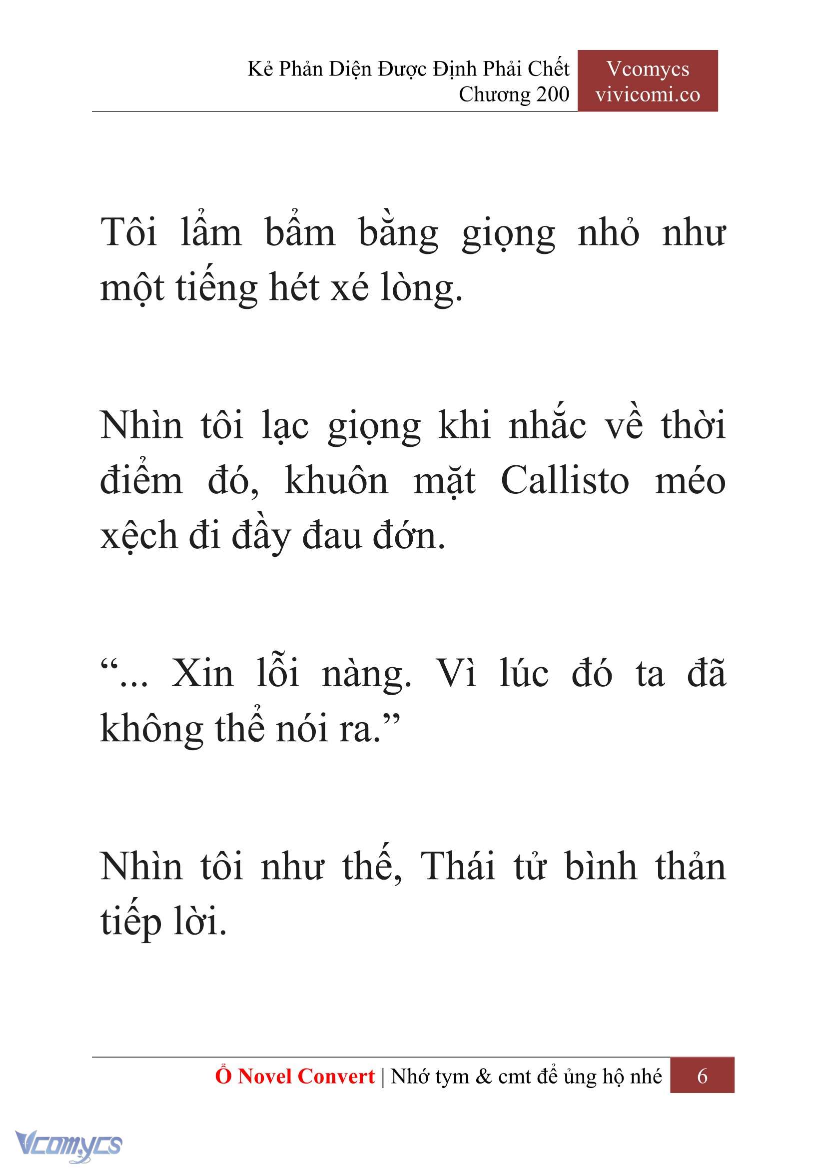 [Novel] Kẻ Phản Diện Được Định Phải Chết Chap 200 - Trang 2