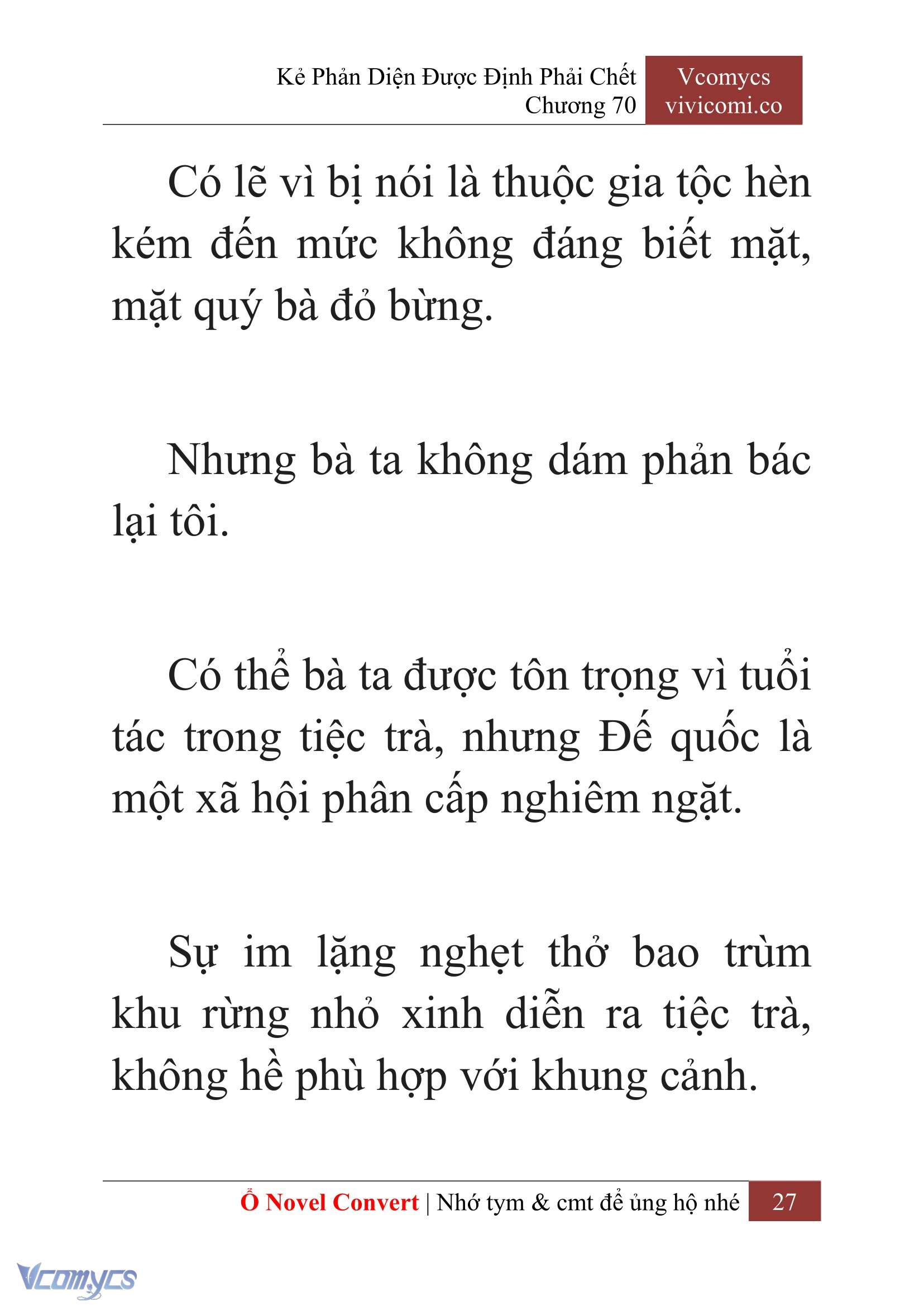 [Novel] Kẻ Phản Diện Được Định Phải Chết Chap 70 - Next Chap 71