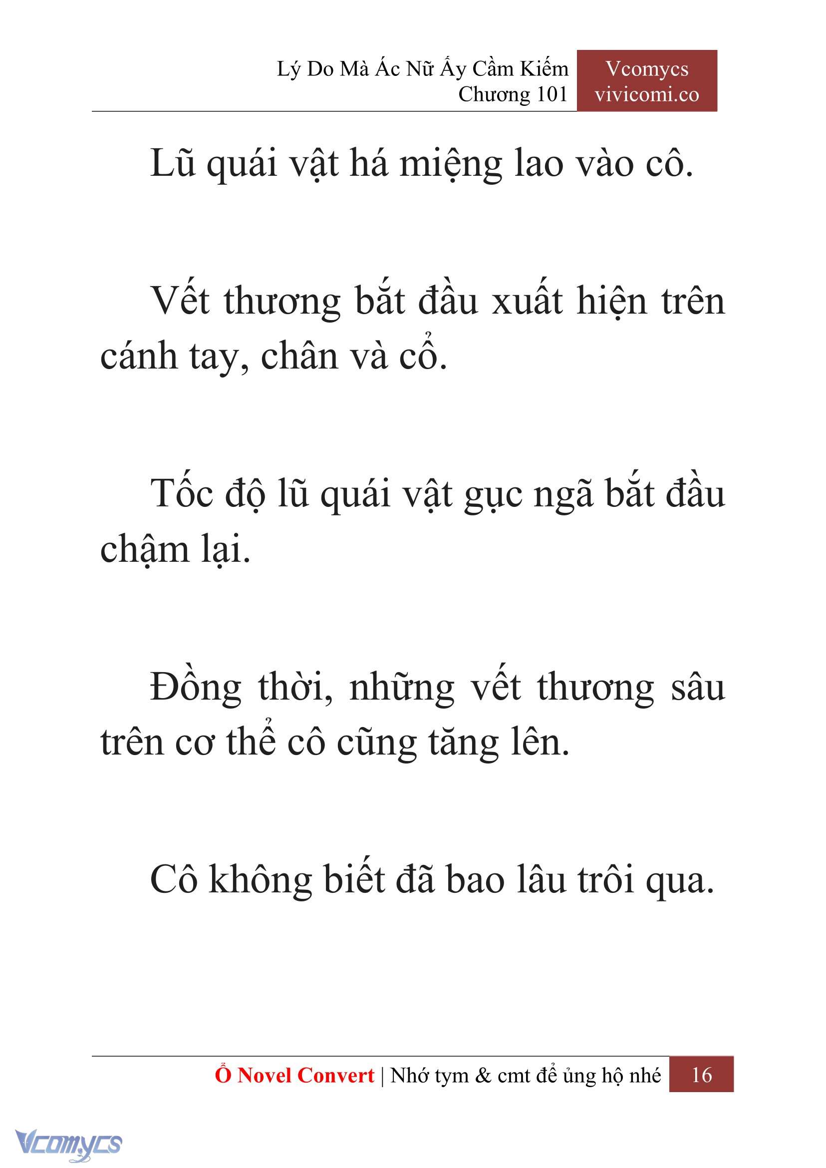 [Novel] Lý Do Mà Ác Nữ Ấy Cầm Kiếm Chap 101 - Next Chap 102