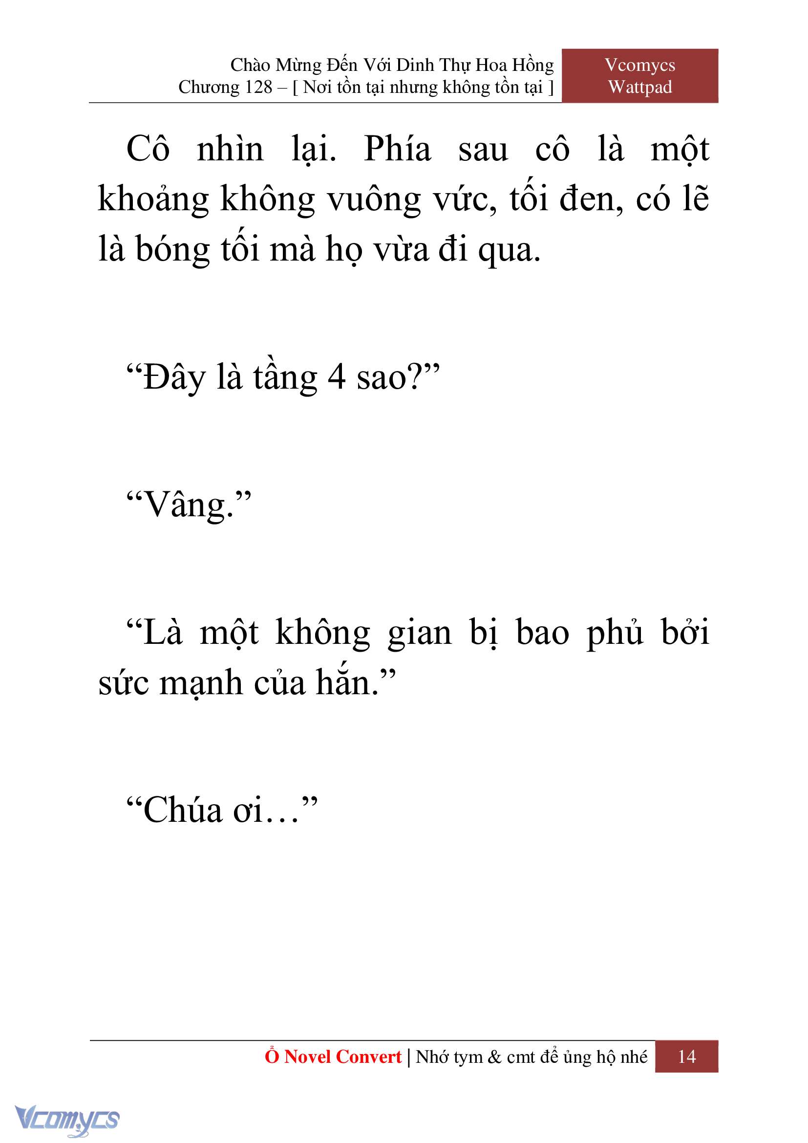 [Novel] Chào Mừng Đến Với Dinh Thự Hoa Hồng Chap 128 - Trang 2