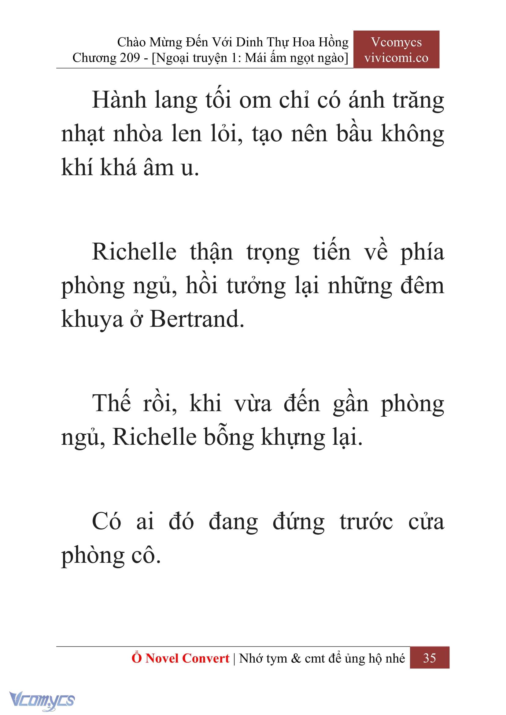 [Novel] Chào Mừng Đến Với Dinh Thự Hoa Hồng Chap 209 - Trang 2