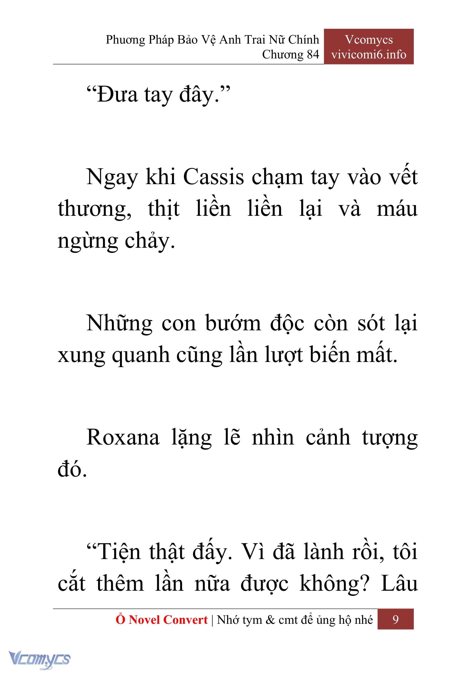 [Novel] Phương Pháp Bảo Vệ Anh Trai Nữ Chính Chap 84 - Trang 2