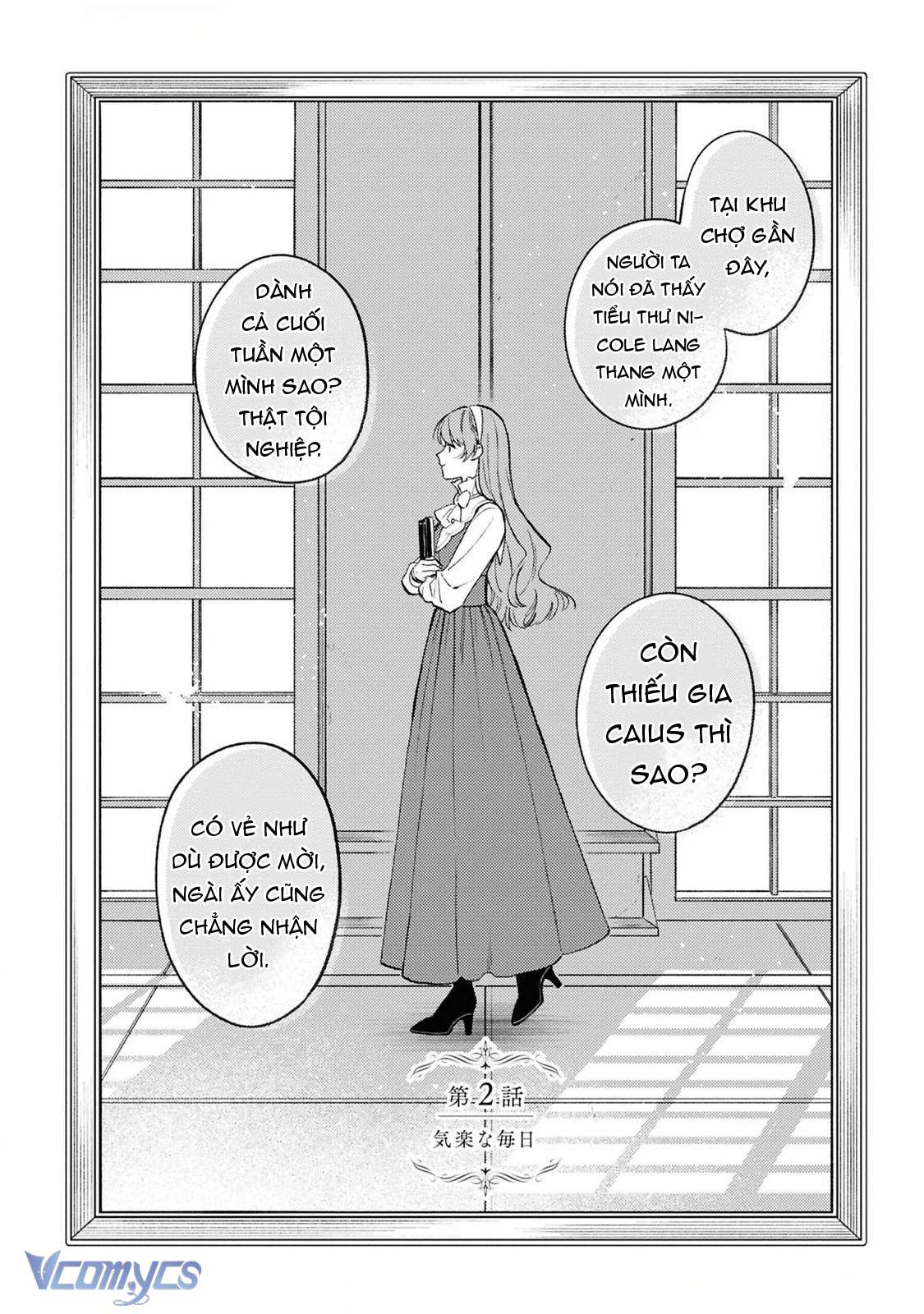 Vì Tôi Đã Quen Ở Một Mình, Thành Ra Tôi Bơ Đẹp Vị Hôn Phu Chap 2 - Trang 2