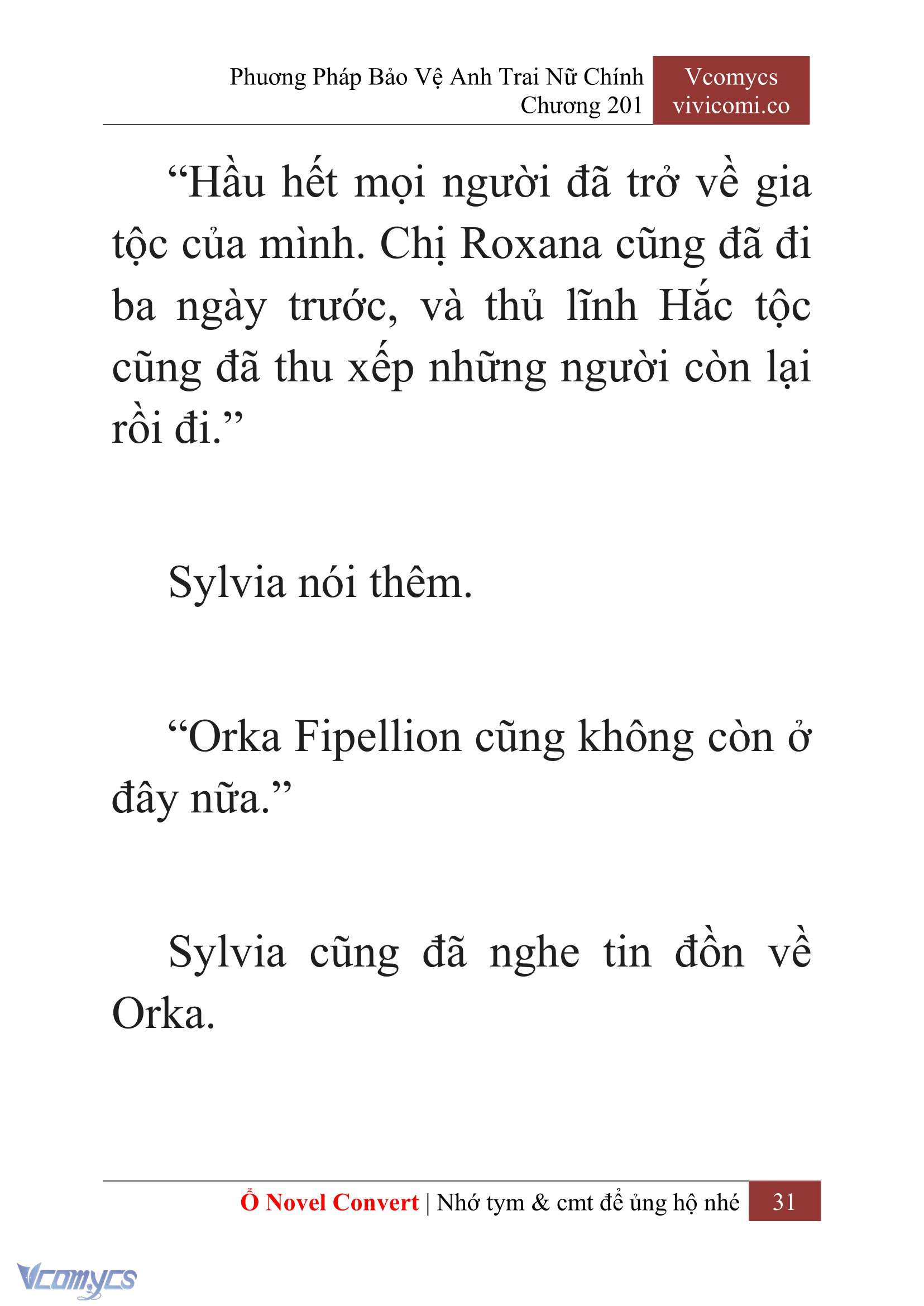 [Novel] Phương Pháp Bảo Vệ Anh Trai Nữ Chính Chap 201 - Trang 2