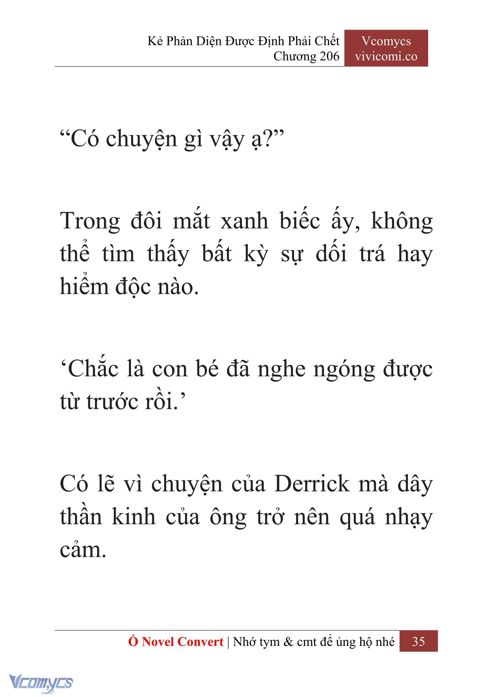 [Novel] Kẻ Phản Diện Được Định Phải Chết Chap 206 - Next Chap 207