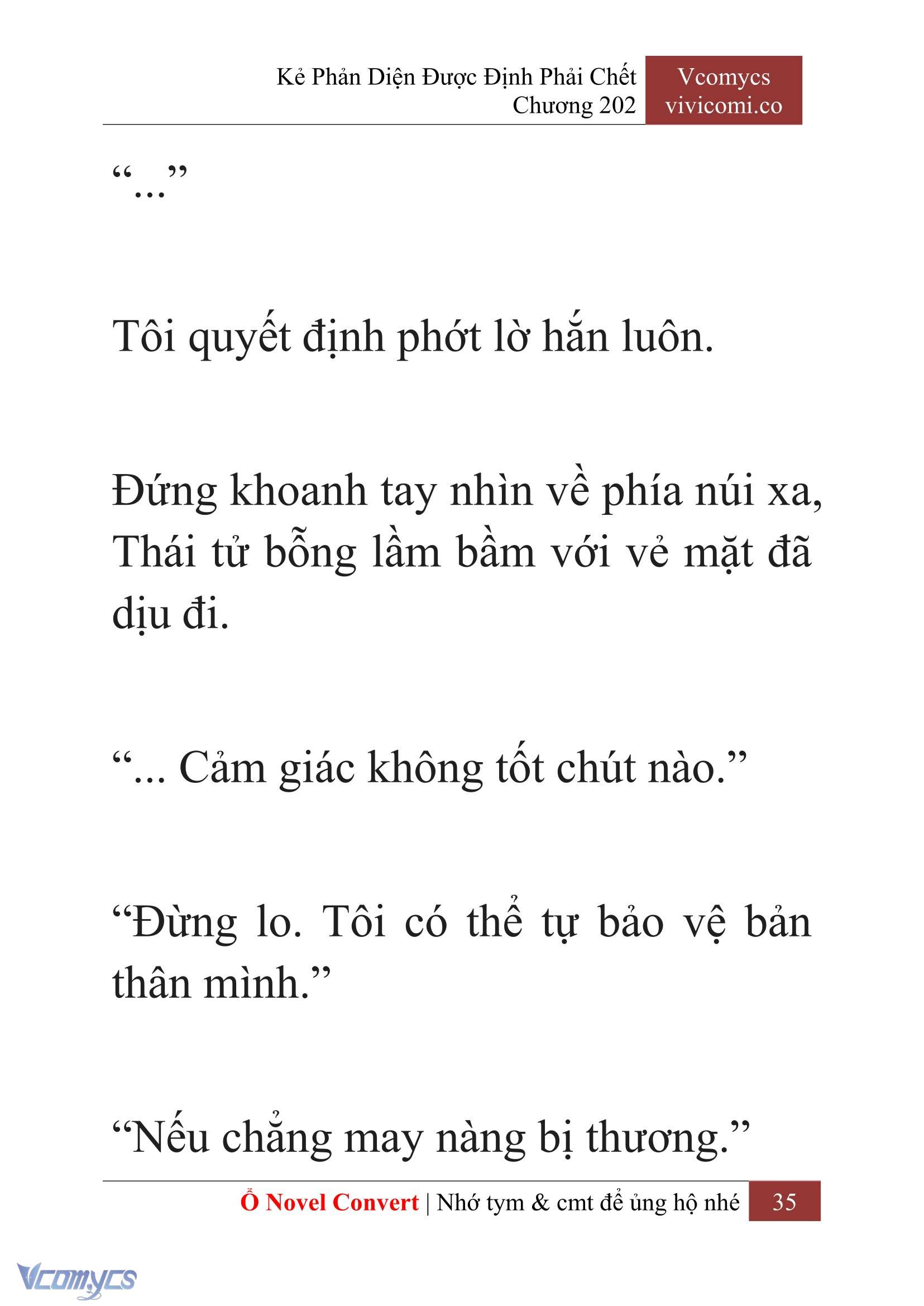 [Novel] Kẻ Phản Diện Được Định Phải Chết Chap 202 - Trang 2