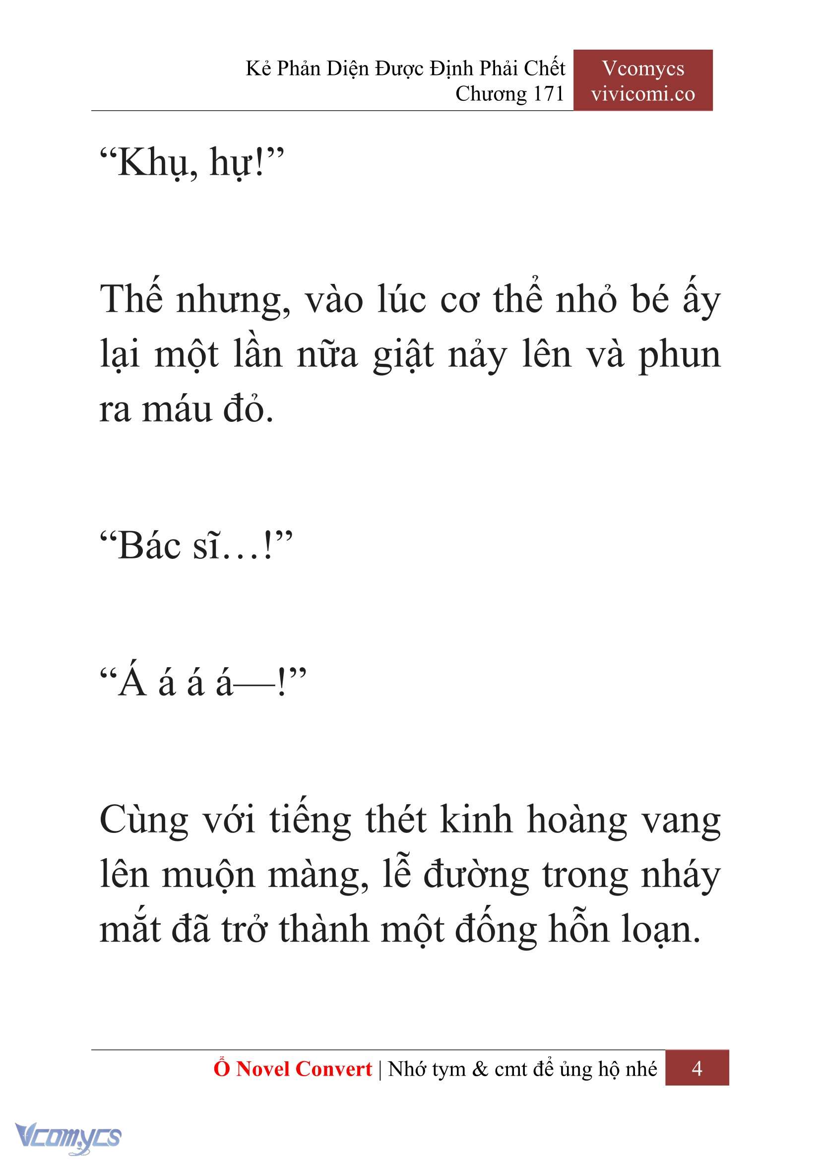 [Novel] Kẻ Phản Diện Được Định Phải Chết Chap 171 - Trang 2