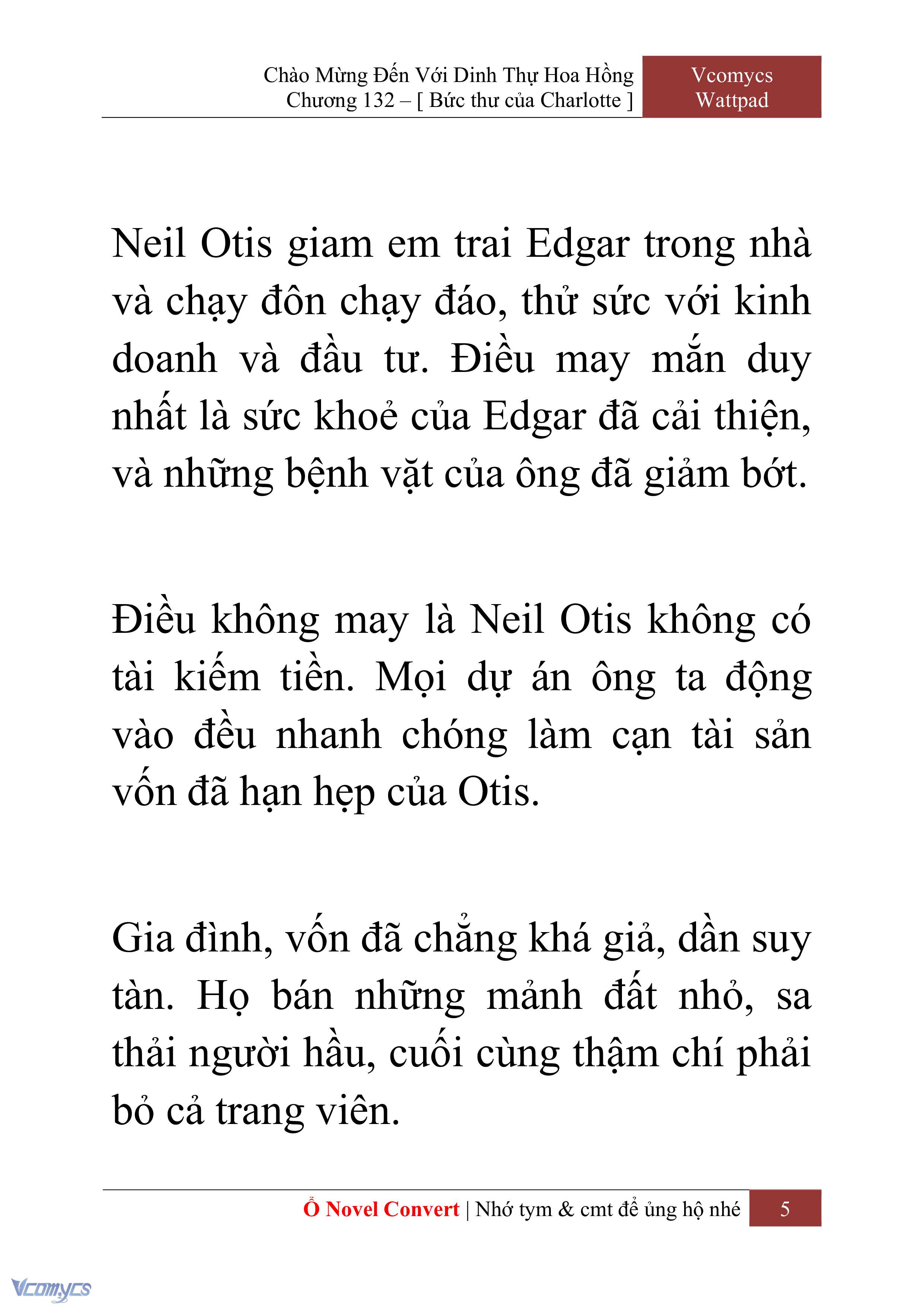 [Novel] Chào Mừng Đến Với Dinh Thự Hoa Hồng Chap 132 - Trang 2