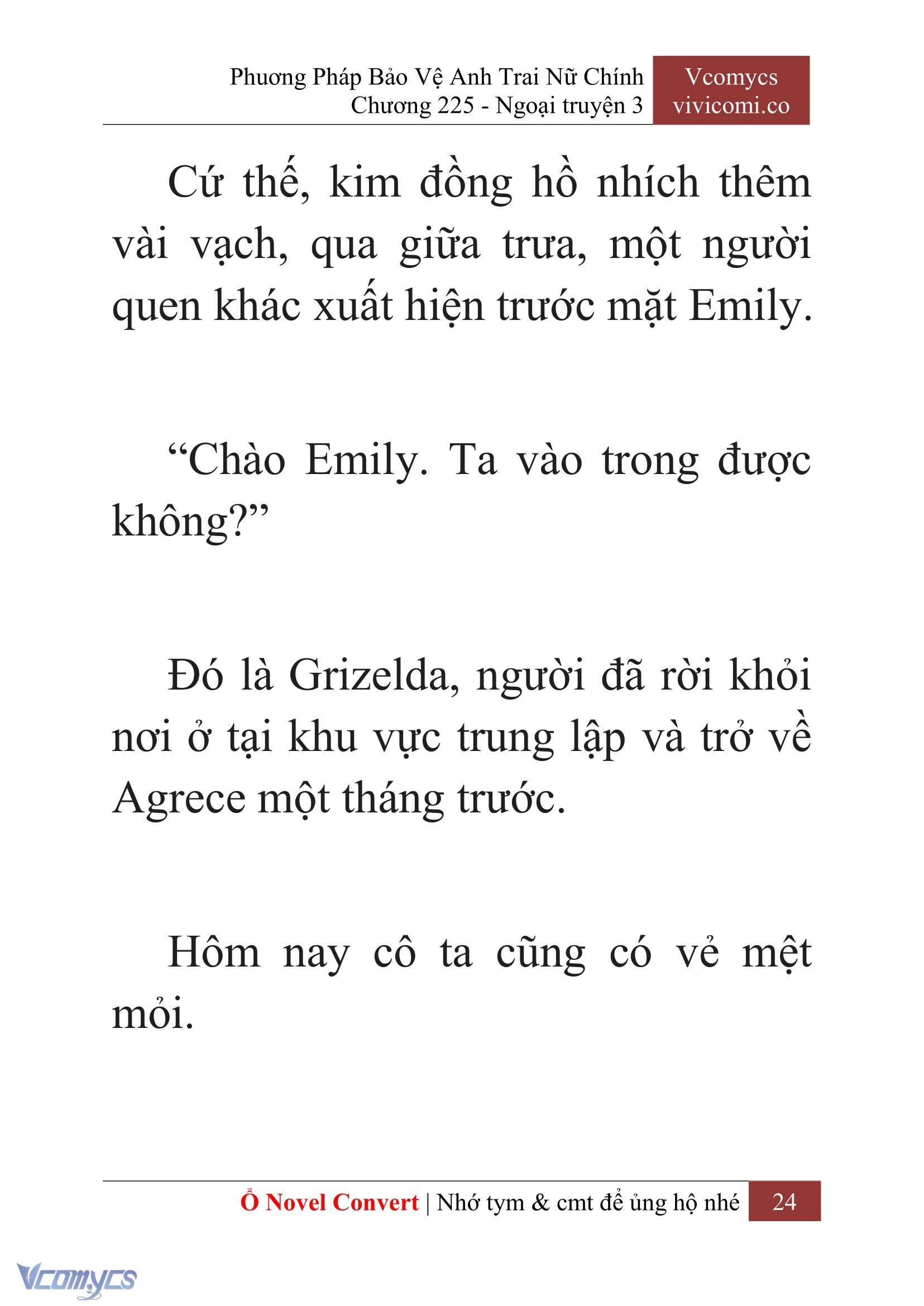 [Novel] Phương Pháp Bảo Vệ Anh Trai Nữ Chính Chap 225 - Trang 2