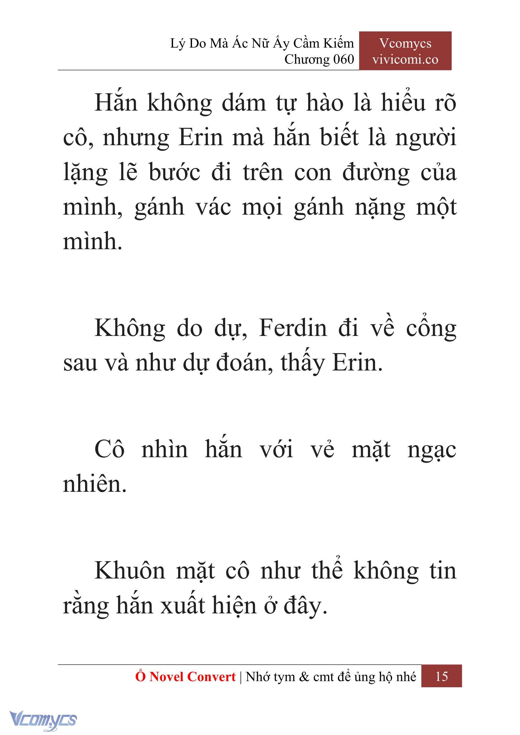[Novel] Lý Do Mà Ác Nữ Ấy Cầm Kiếm Chap 60 - Next Chap 61