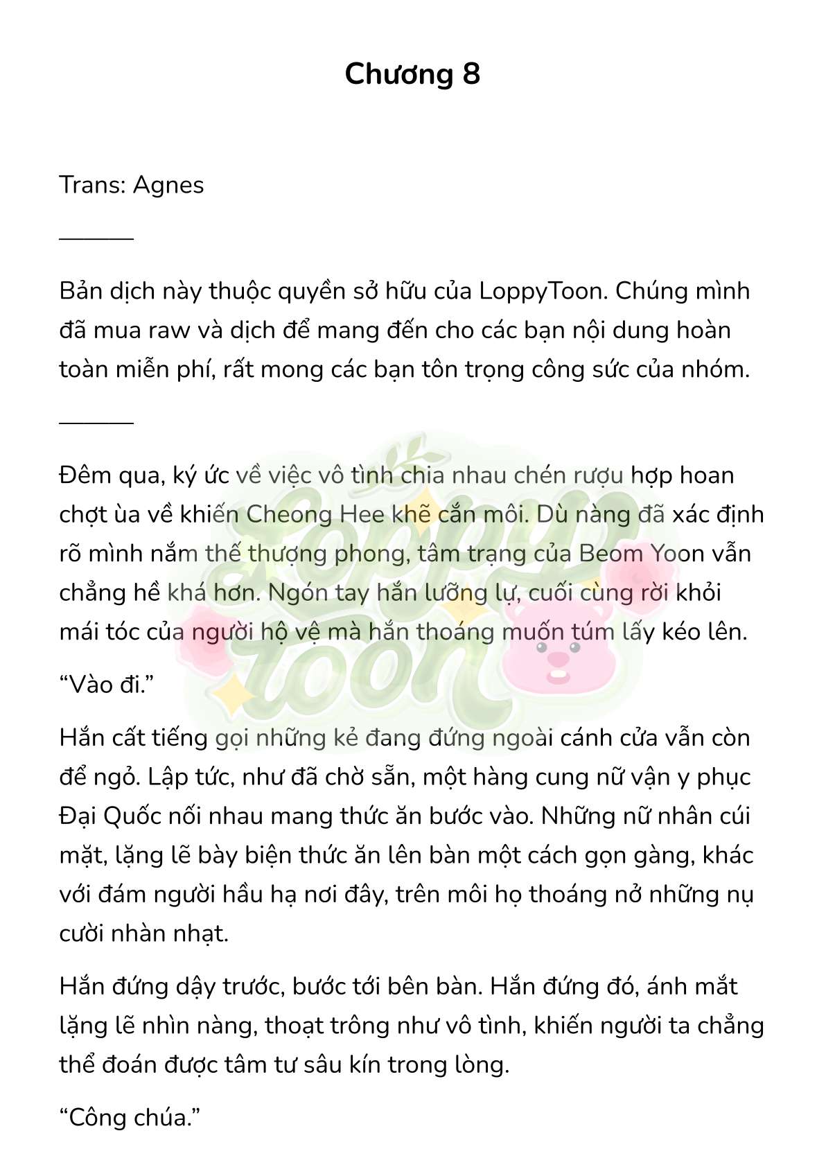 [Novel] Chuyến Đi Đêm Chap 8 - Trang 2