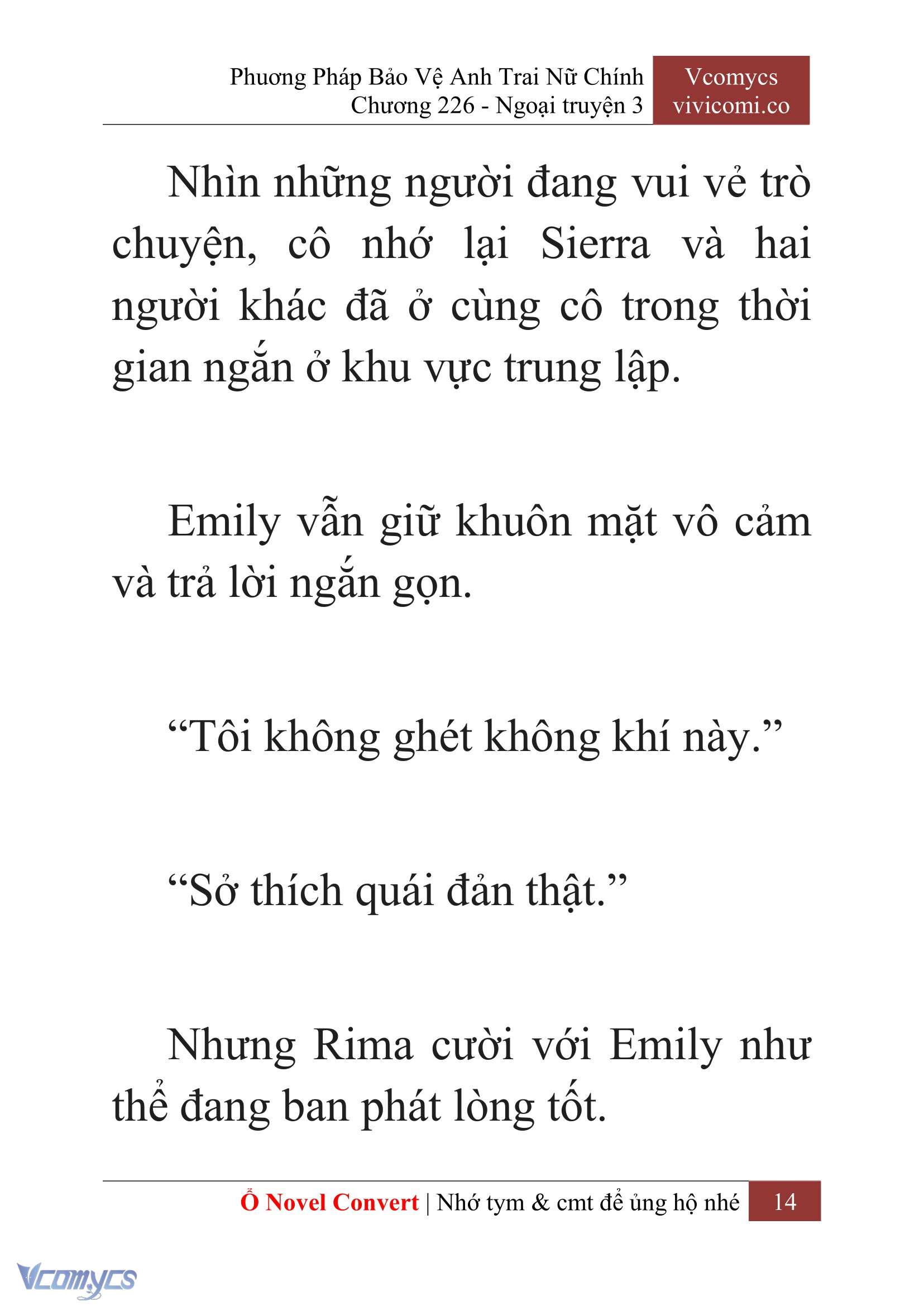 [Novel] Phương Pháp Bảo Vệ Anh Trai Nữ Chính Chap 226 - Trang 2