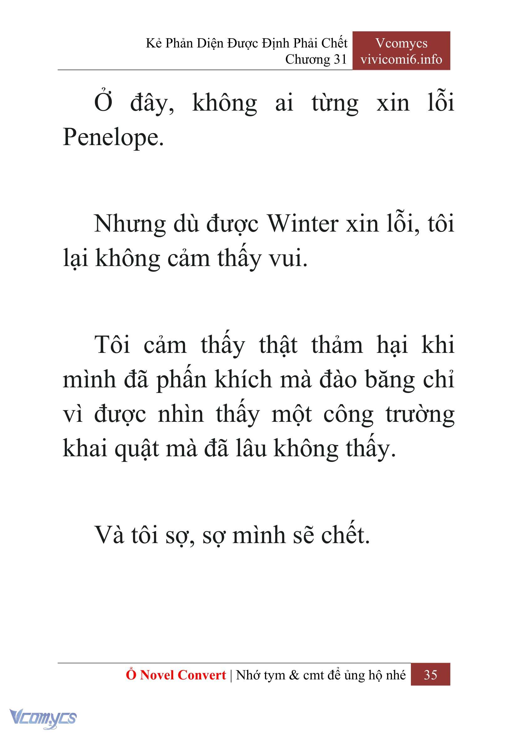 [Novel] Kẻ Phản Diện Được Định Phải Chết Chap 31 - Next Chap 32