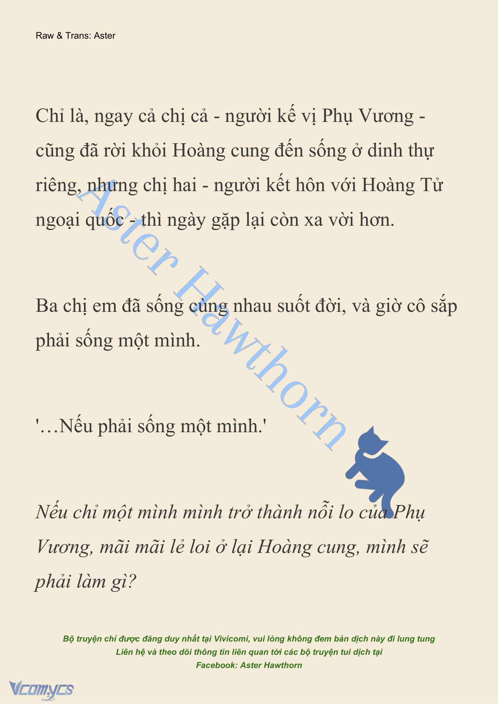 [NOVEL] Dành Cho Các Nữ Thần: Dành cho Psyche Chap 7 - Trang 2