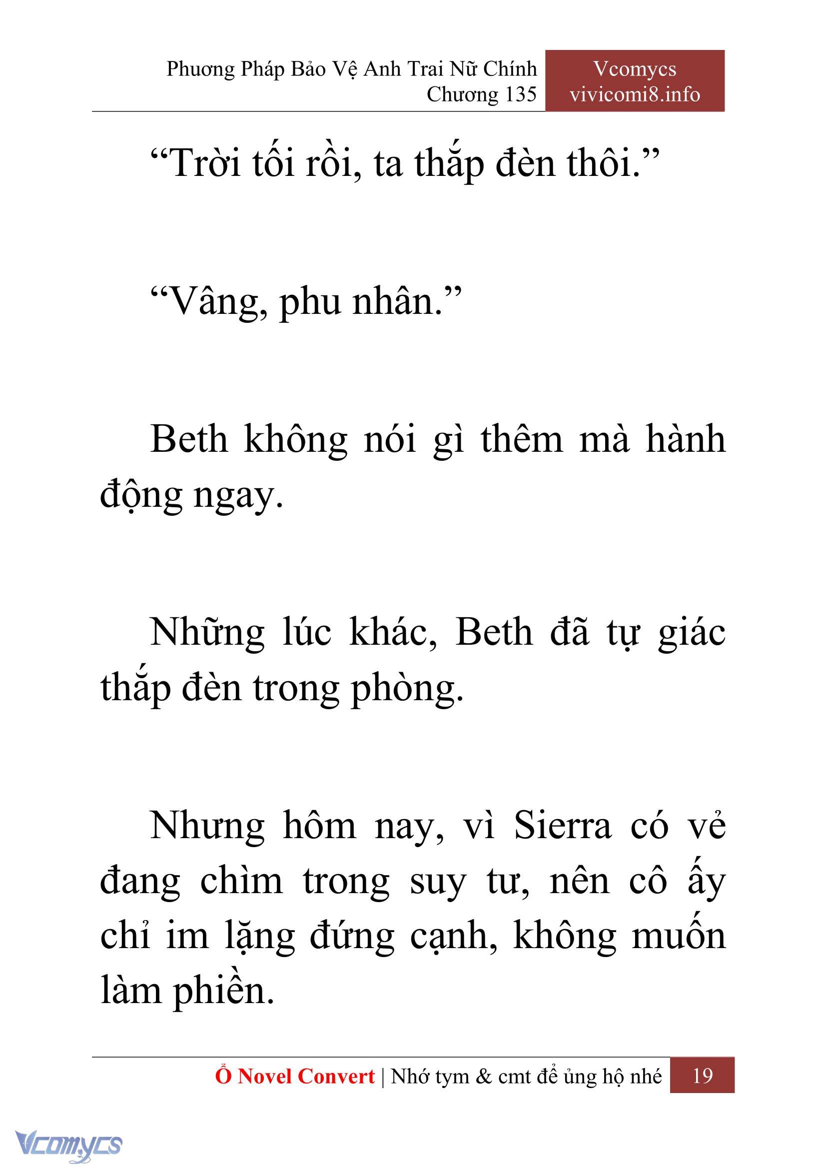 [Novel] Phương Pháp Bảo Vệ Anh Trai Nữ Chính Chap 135 - Trang 2